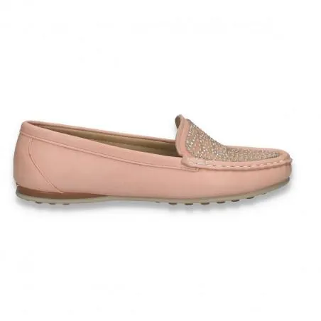 Mocasini pentru fetite, roz - W928