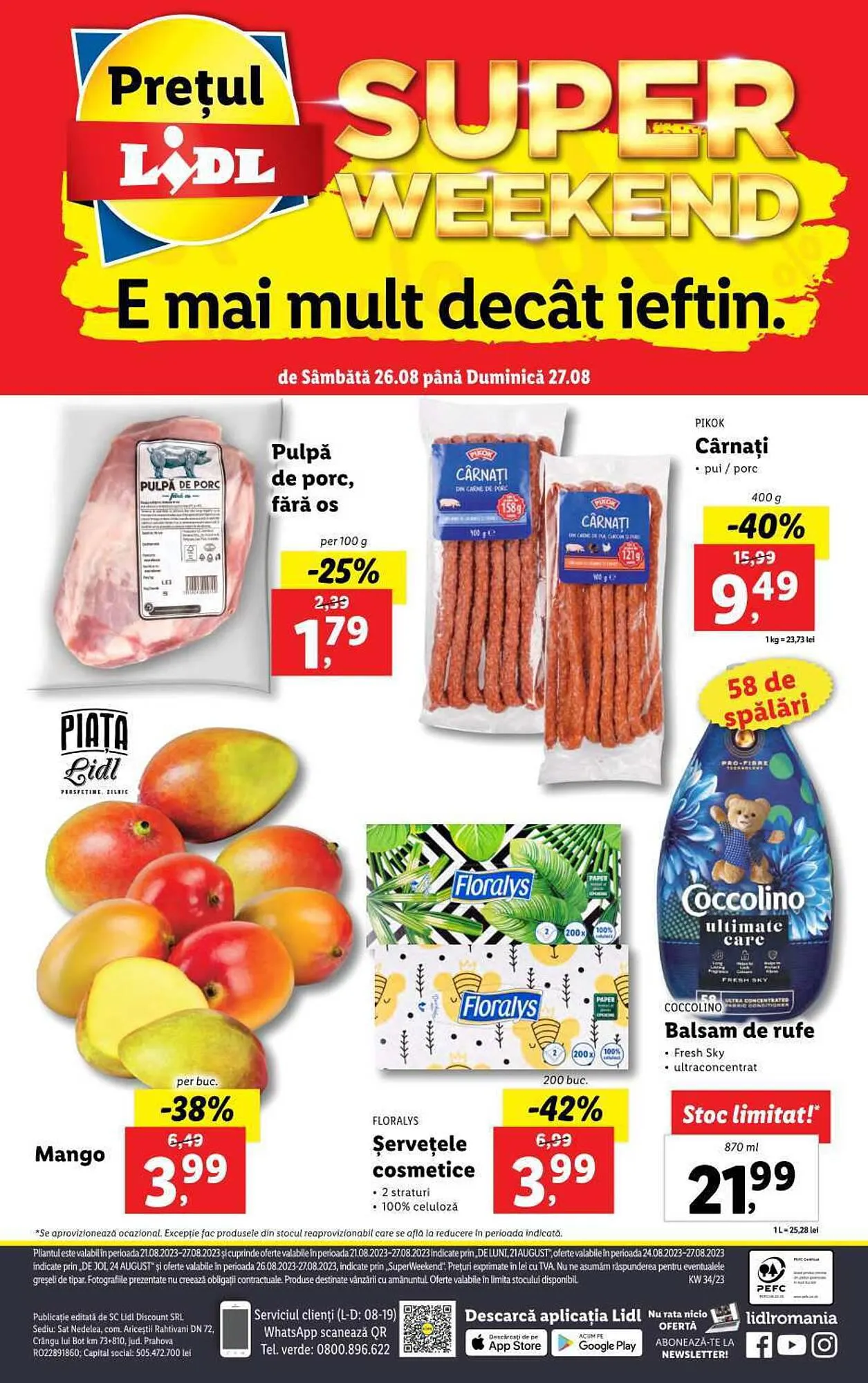 Catalog Lidl catalog de la 21 august până la 27 august 2023 - Revista Pagina 52