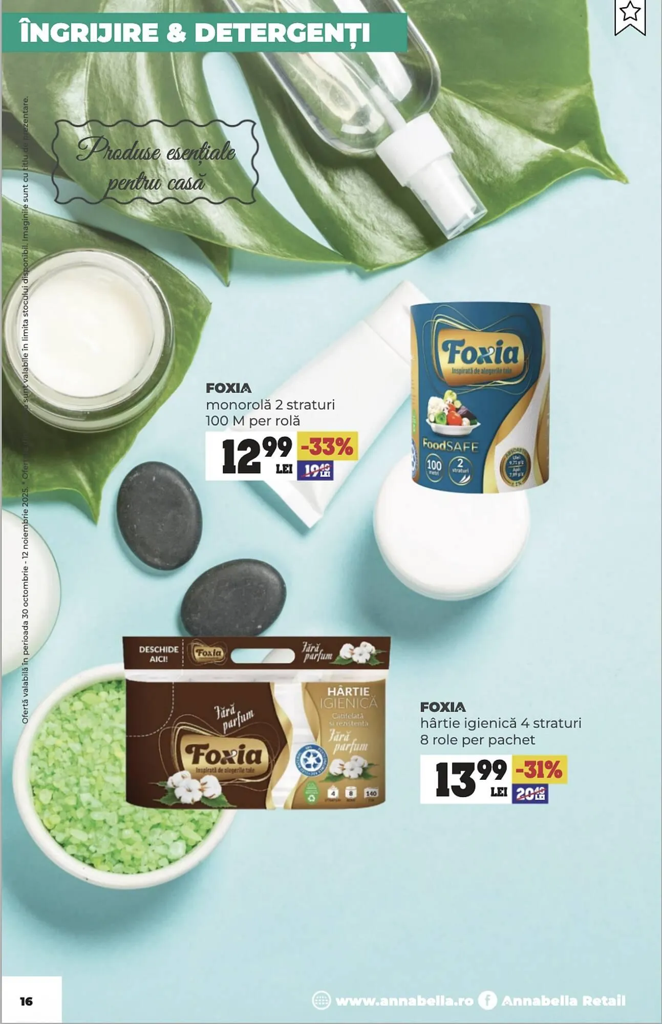 Catalog Catalog Annabella de la 30 octombrie până la 12 noiembrie 2025 - Revista Pagina 16