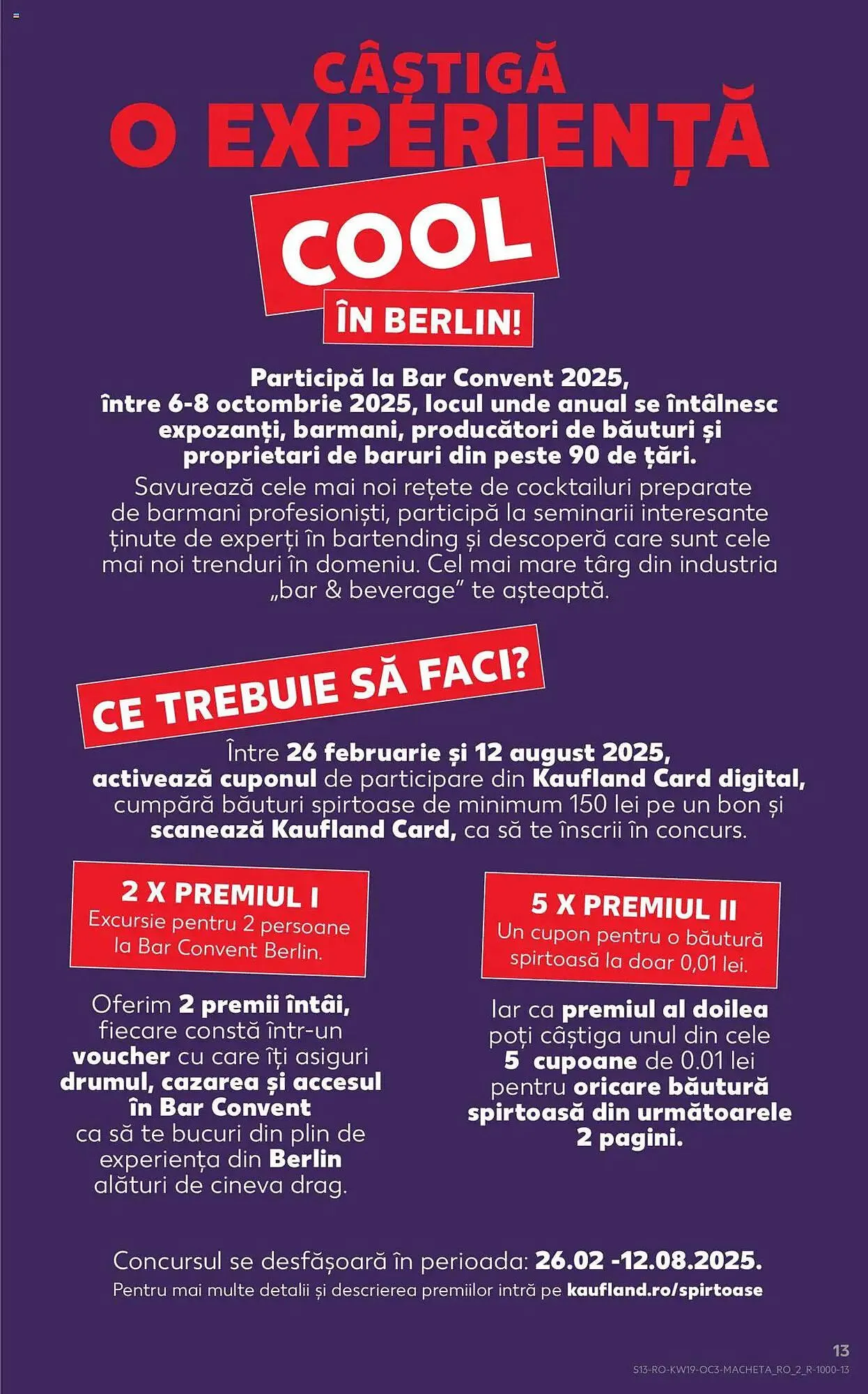 Catalog Catalog Kaufland de la 9 mai până la 13 mai 2025 - Revista Pagina 13