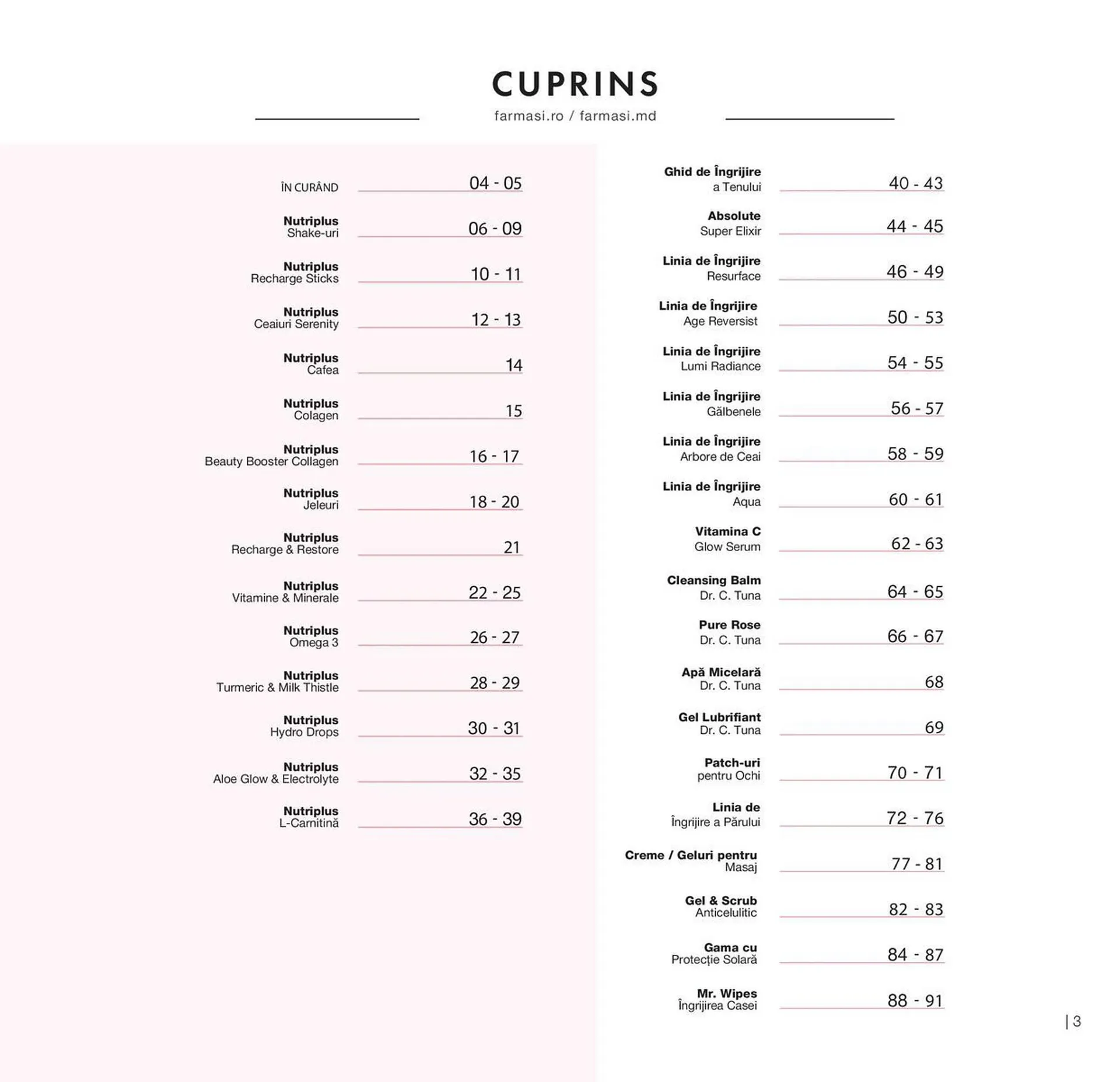 Catalog Catalog Farmasi de la 1 aprilie până la 31 august 2026 - Revista Pagina 105