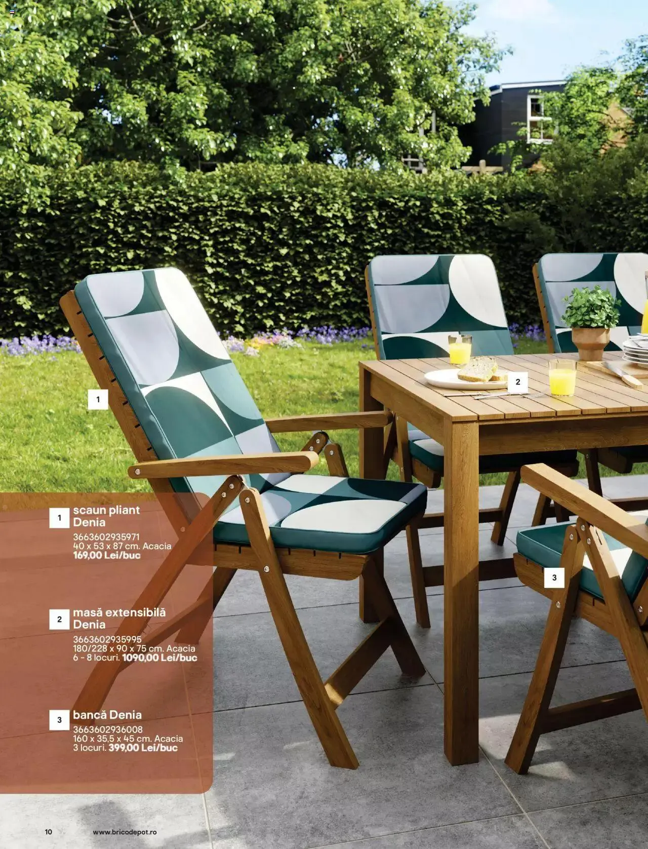 Catalog Brico Depot catalog - Bucuria momentelor de la 1 iunie până la 30 septembrie 2023 - Revista Pagina 10