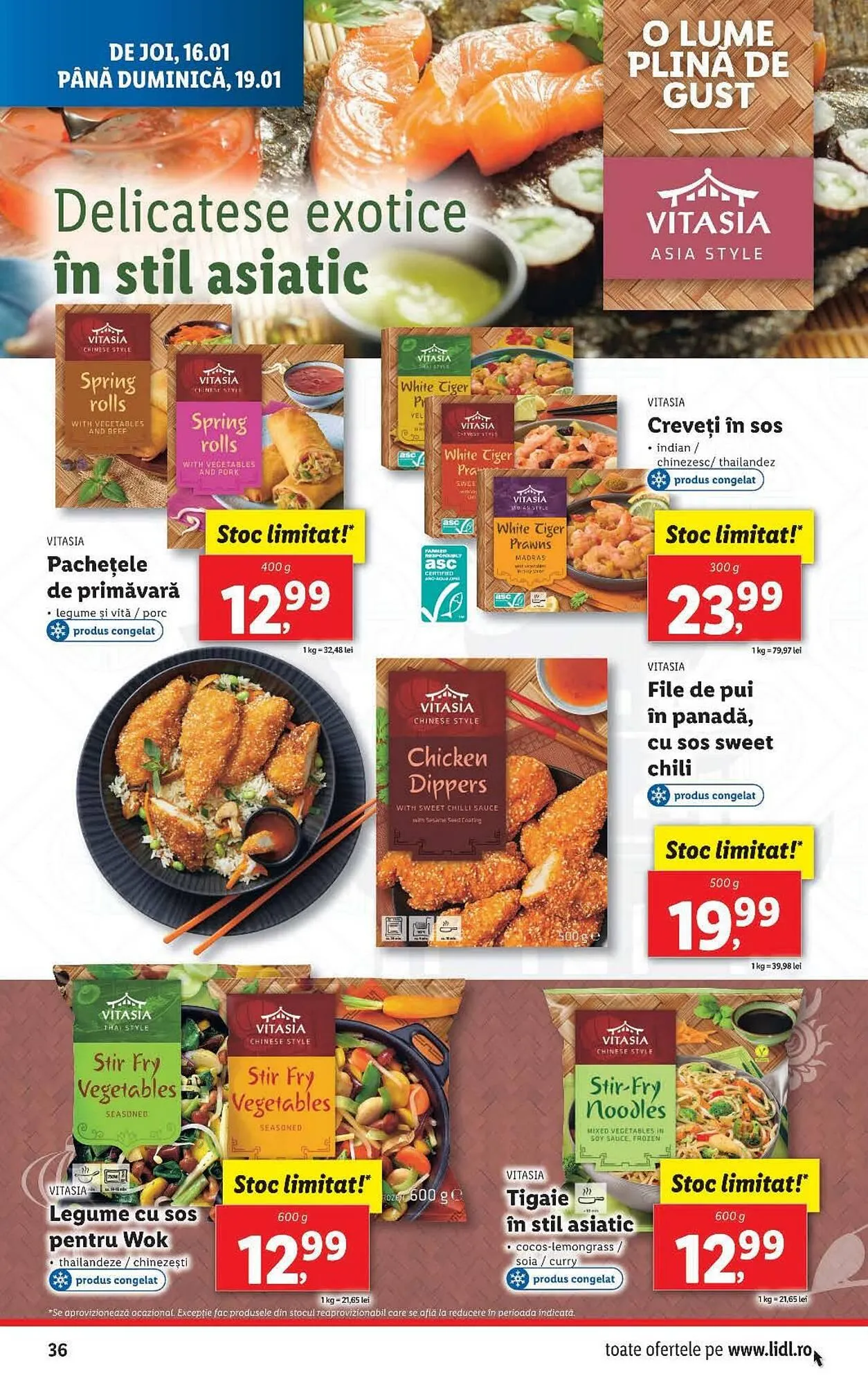 Catalog Catalog Lidl de la 13 ianuarie până la 19 ianuarie 2025 - Revista Pagina 36