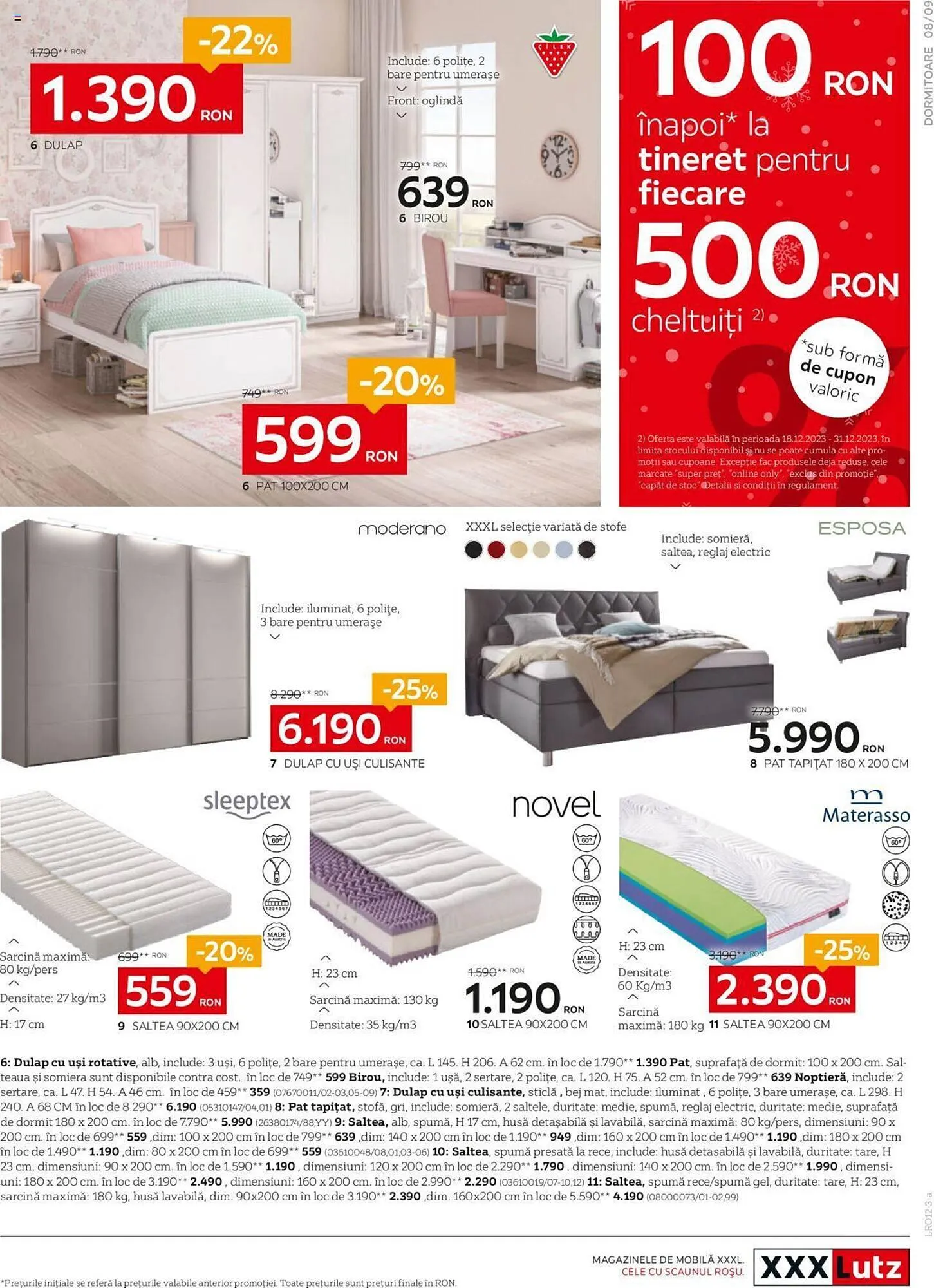 Catalog XXXLutz catalog de la 4 decembrie până la 31 decembrie 2023 - Revista Pagina 9