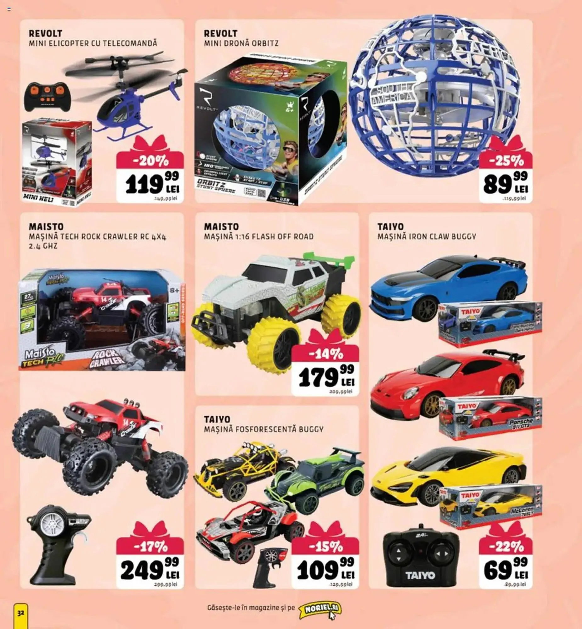 Catalog Magazine Noriel de la 16 noiembrie până la 23 decembrie 2025 - Revista Pagina 32