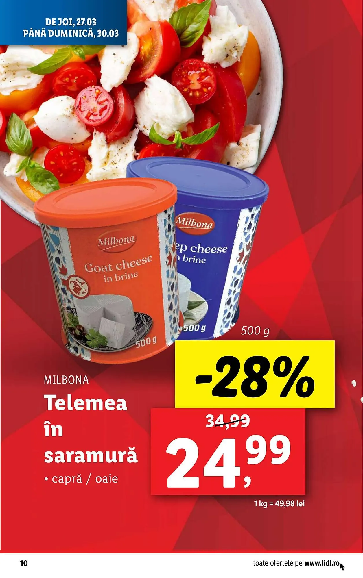 Catalog Catalog Lidl de la 24 martie până la 30 martie 2025 - Revista Pagina 10