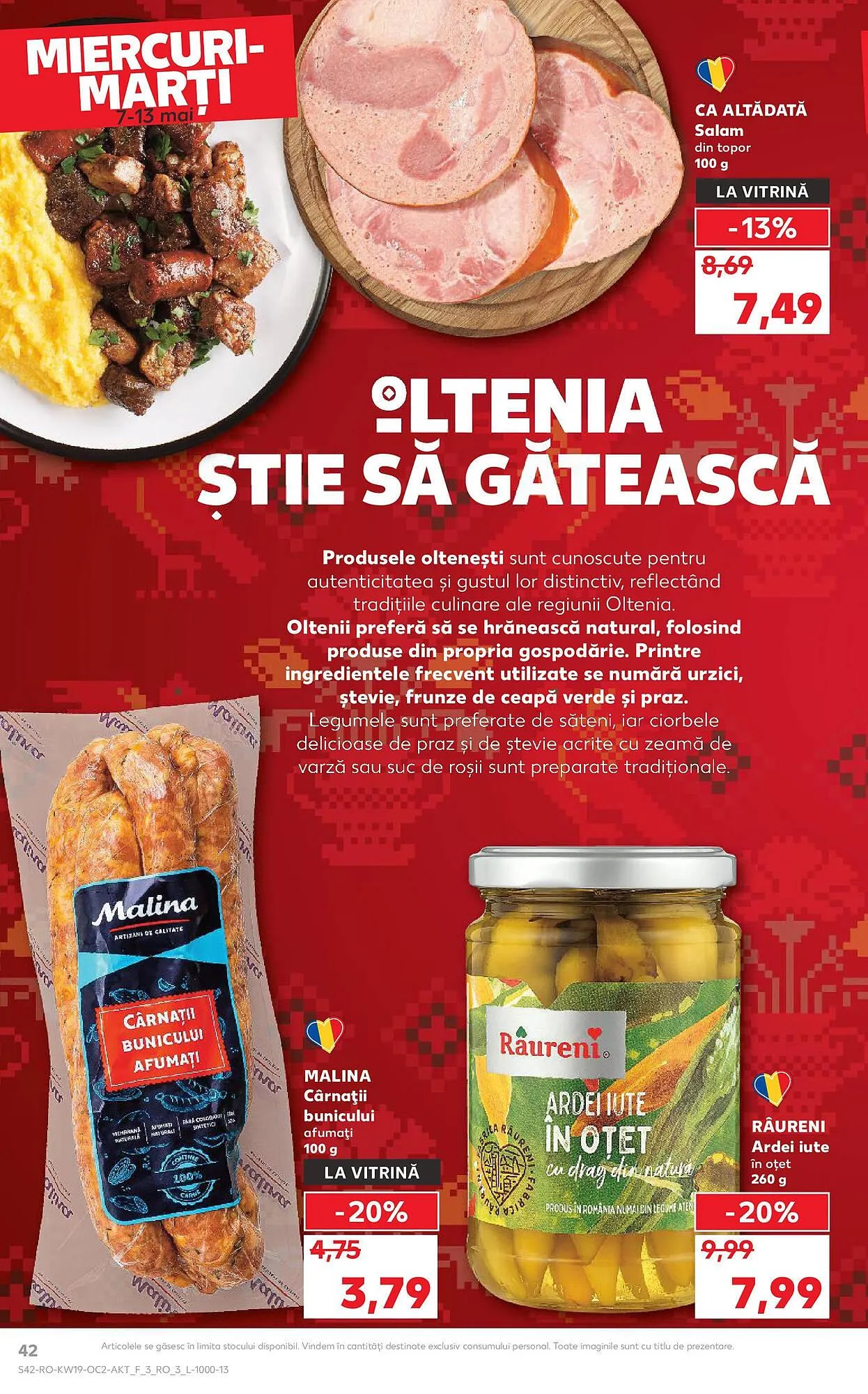 Catalog Catalog Kaufland de la 7 mai până la 13 mai 2025 - Revista Pagina 42