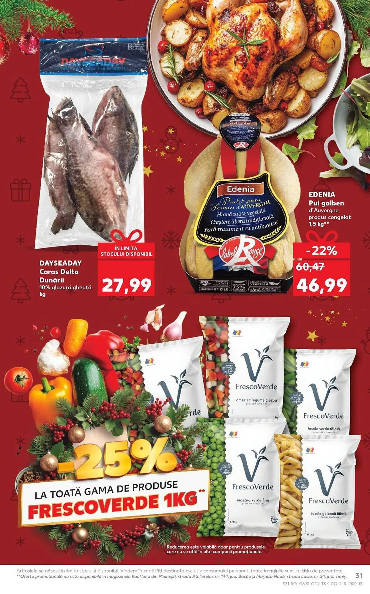 Catalog Catalog Kaufland de la 17 decembrie până la 23 decembrie 2025 - Revista Pagina 31