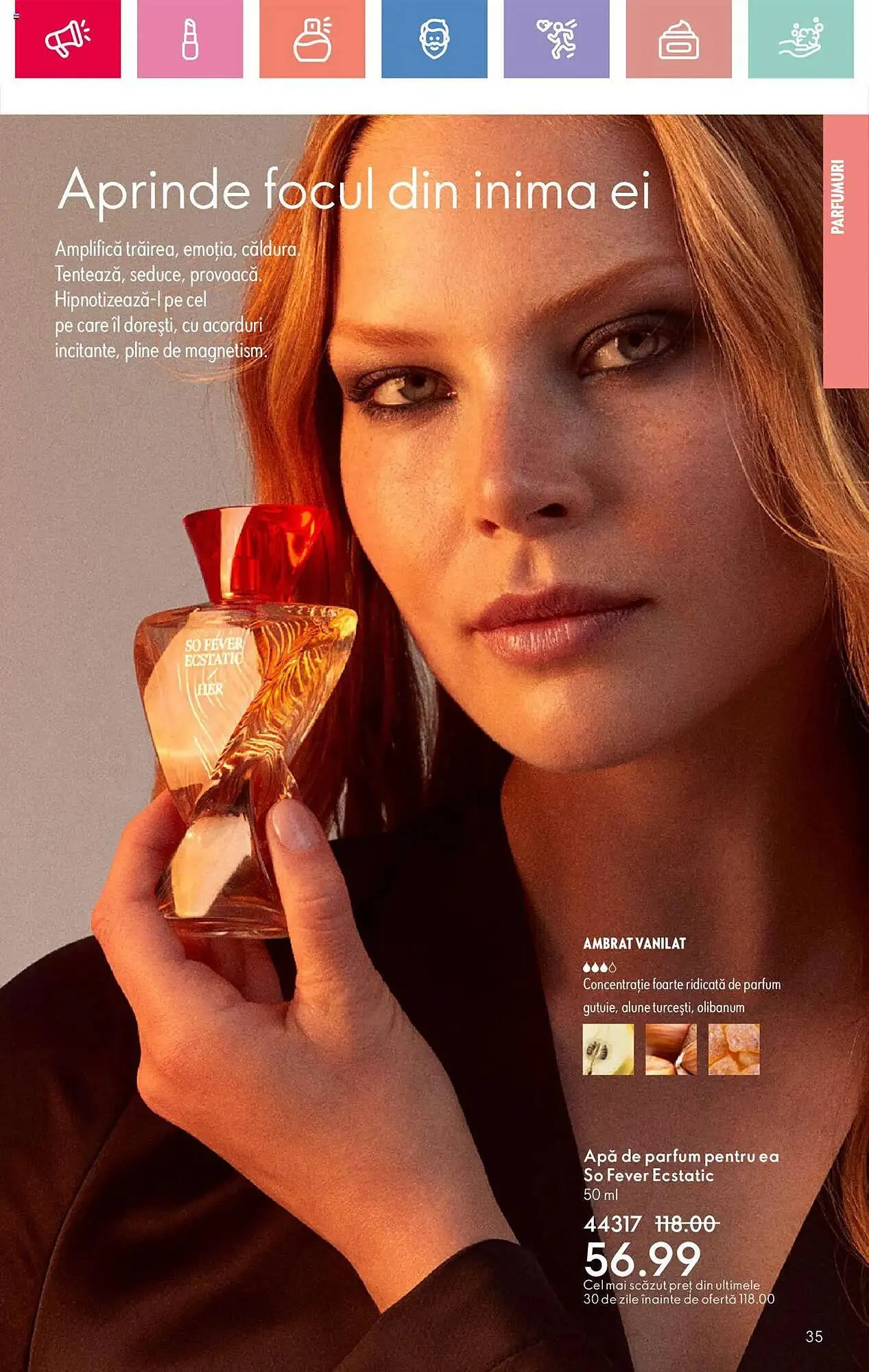 Catalog Catalog Oriflame de la 13 aprilie până la 3 mai 2025 - Revista Pagina 35