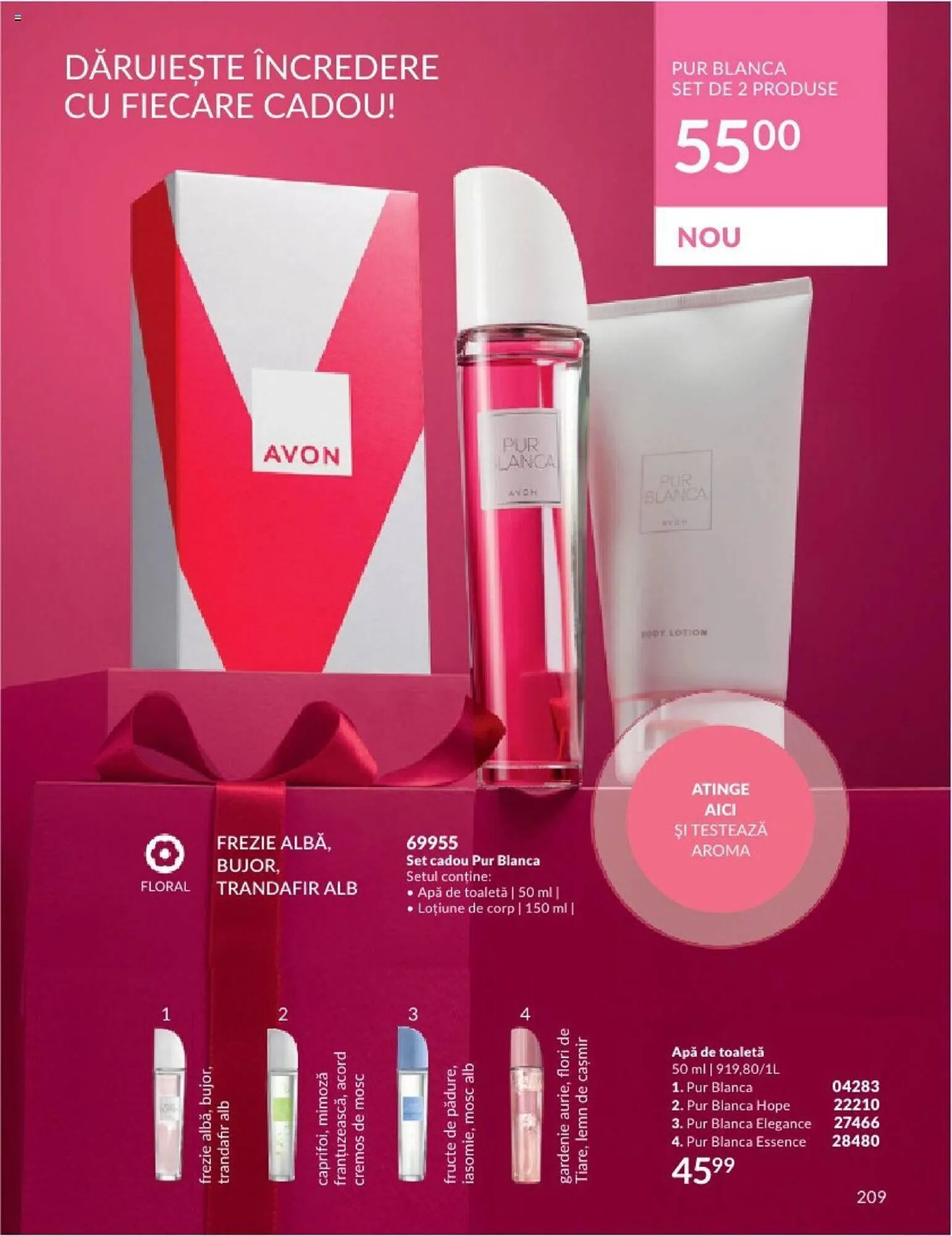 Catalog Avon catalog de la 1 octombrie până la 31 octombrie 2023 - Revista Pagina 211