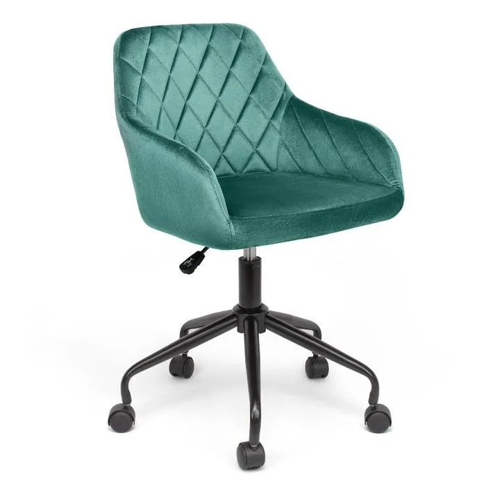 Scaun birou operational Tommy, rotativ, material textil, verde