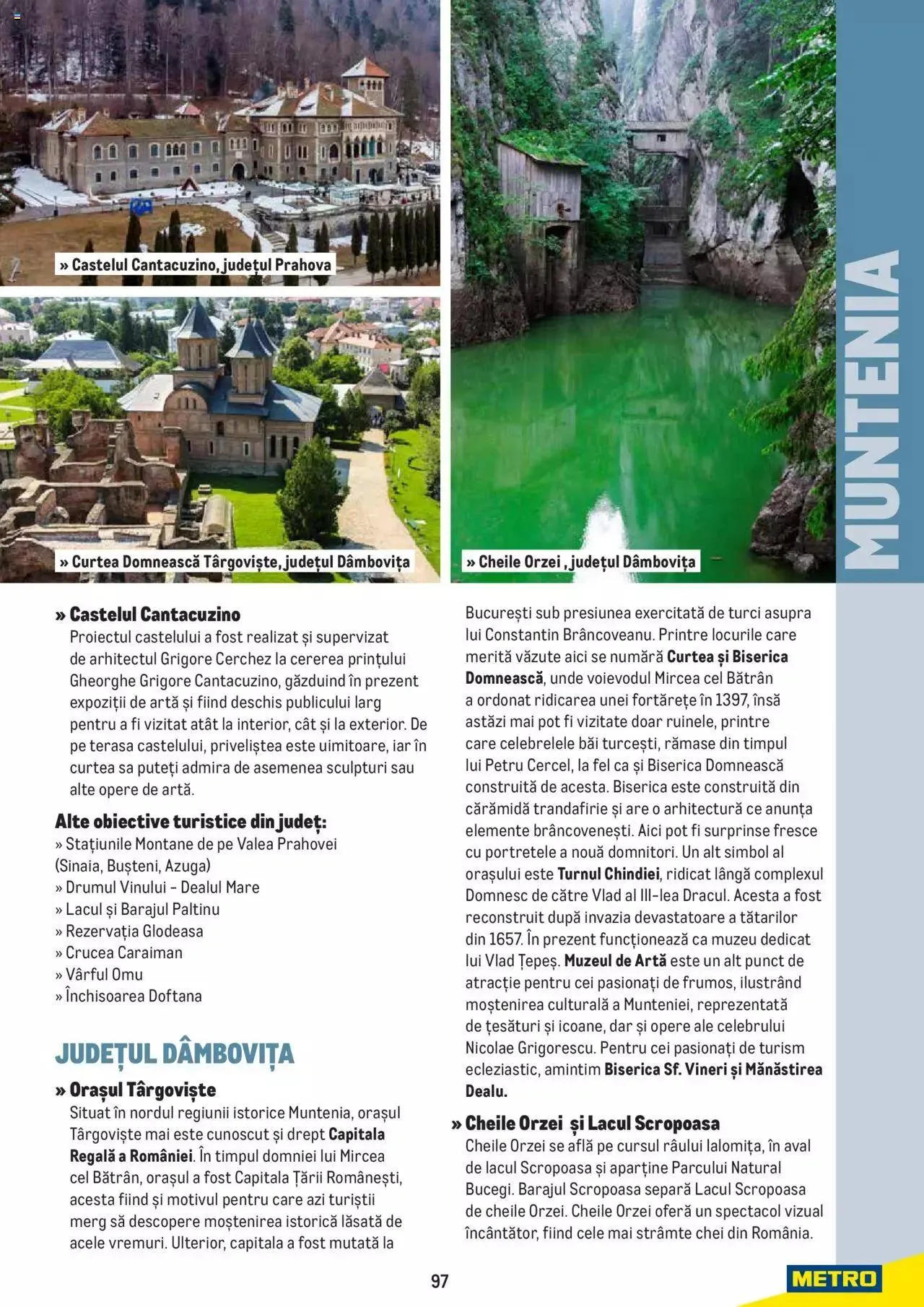 Catalog Metro - Ghid de călătorie - România, 2022 de la 4 iulie până la 31 decembrie 2023 - Revista Pagina 97