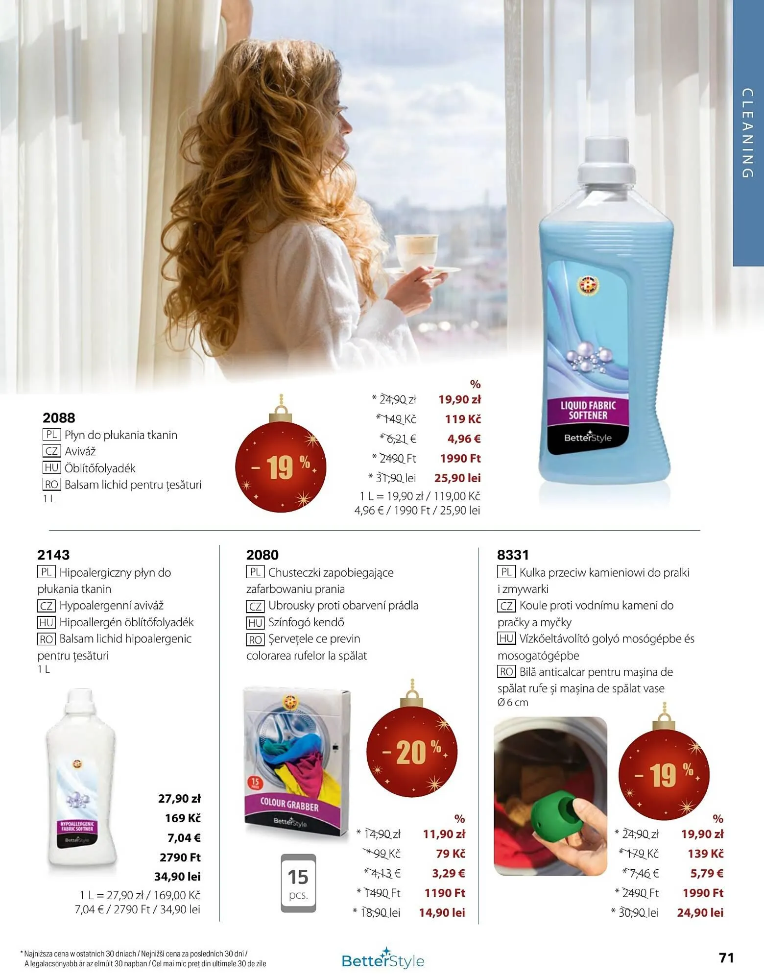 Catalog Catalog BetterStyle de la 1 noiembrie până la 30 noiembrie 2025 - Revista Pagina 71