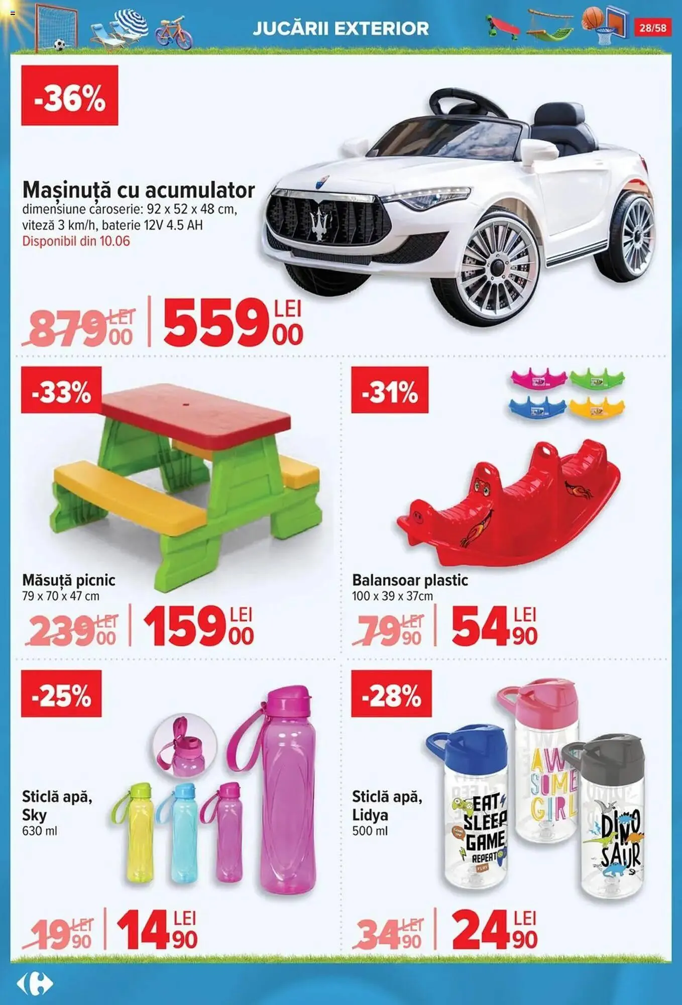 Catalog Catalog Carrefour de la 3 iunie până la 1 iulie 2025 - Revista Pagina 28