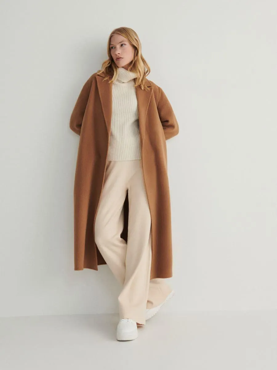 Pulover cu guler rulat