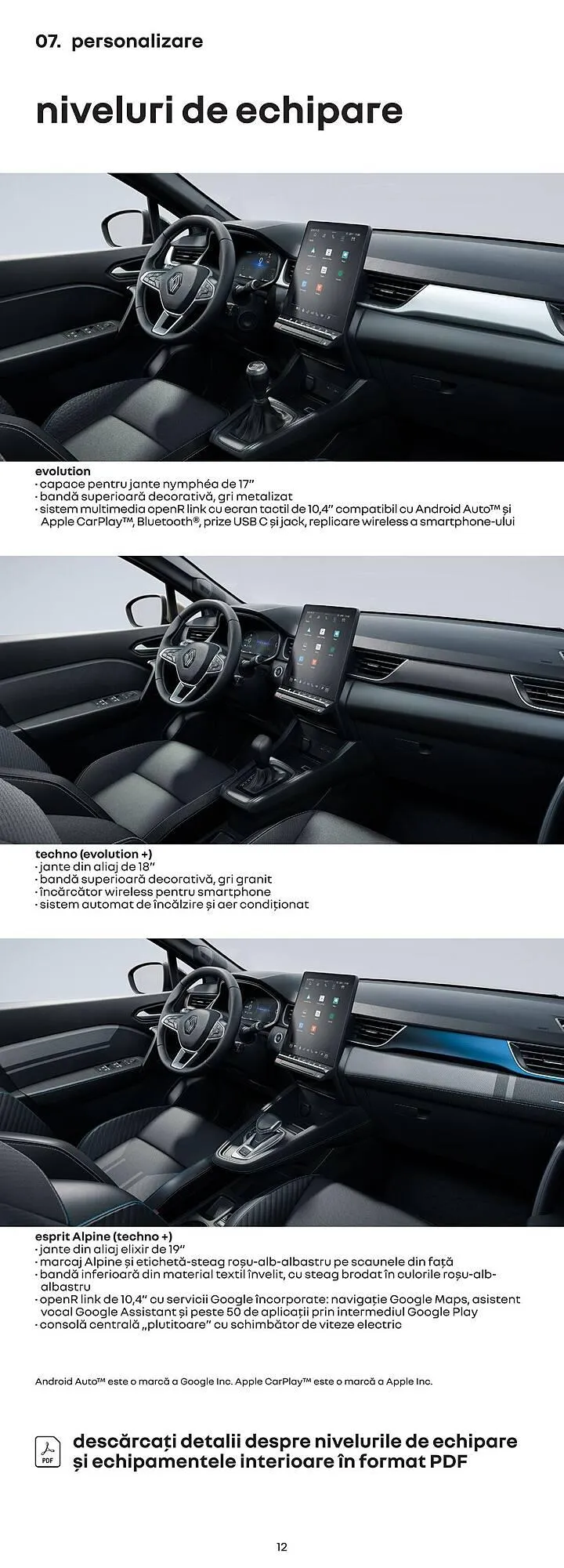 Catalog Catalog Renault de la 15 aprilie până la 15 octombrie 2025 - Revista Pagina 12