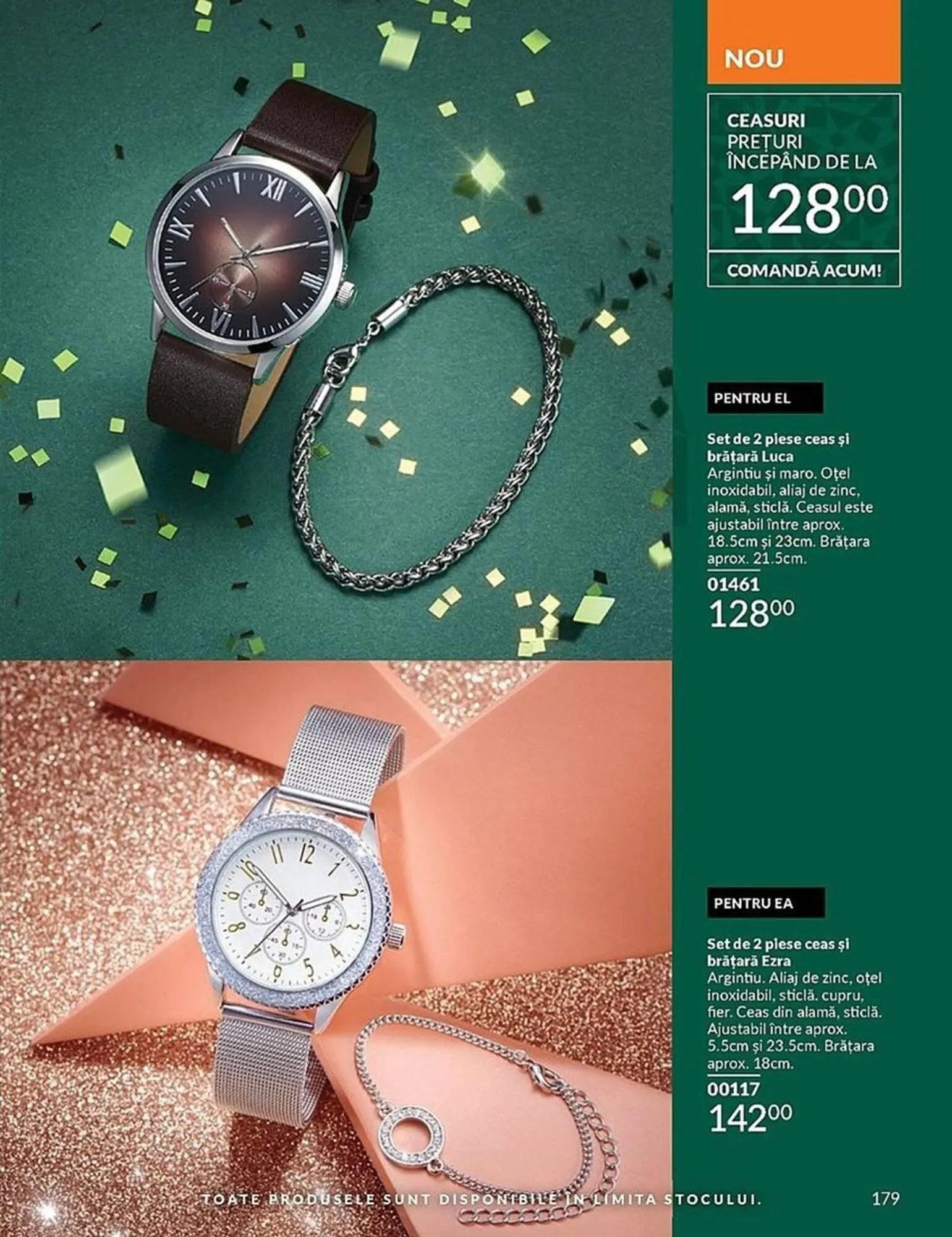 Catalog Catalog Avon de la 3 noiembrie până la 30 noiembrie 2025 - Revista Pagina 177