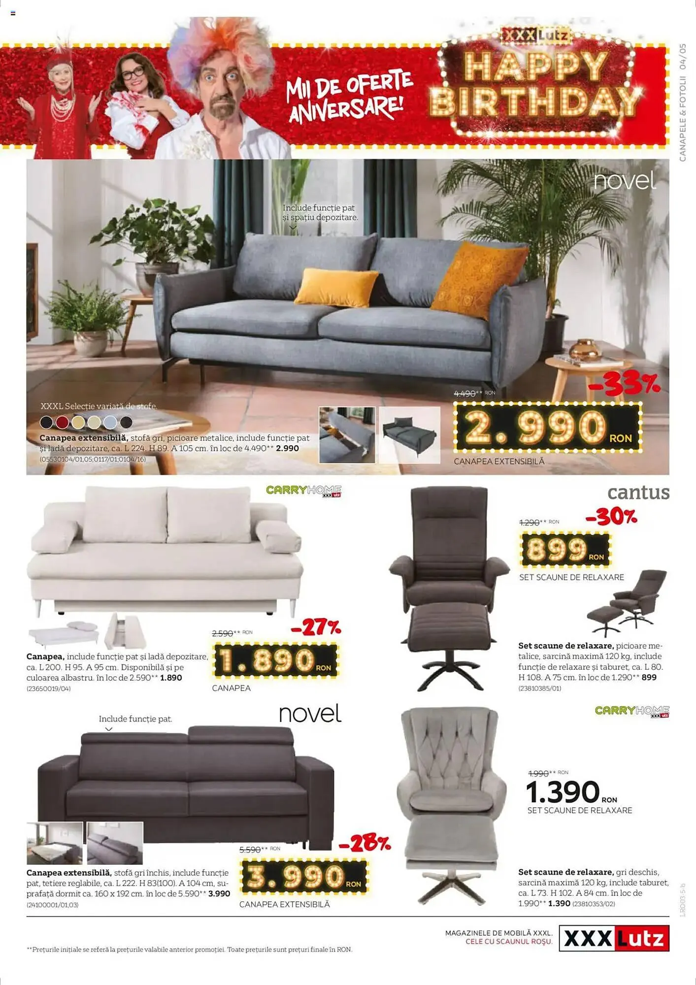 Catalog Catalog XXXLutz de la 17 martie până la 30 martie 2025 - Revista Pagina 5