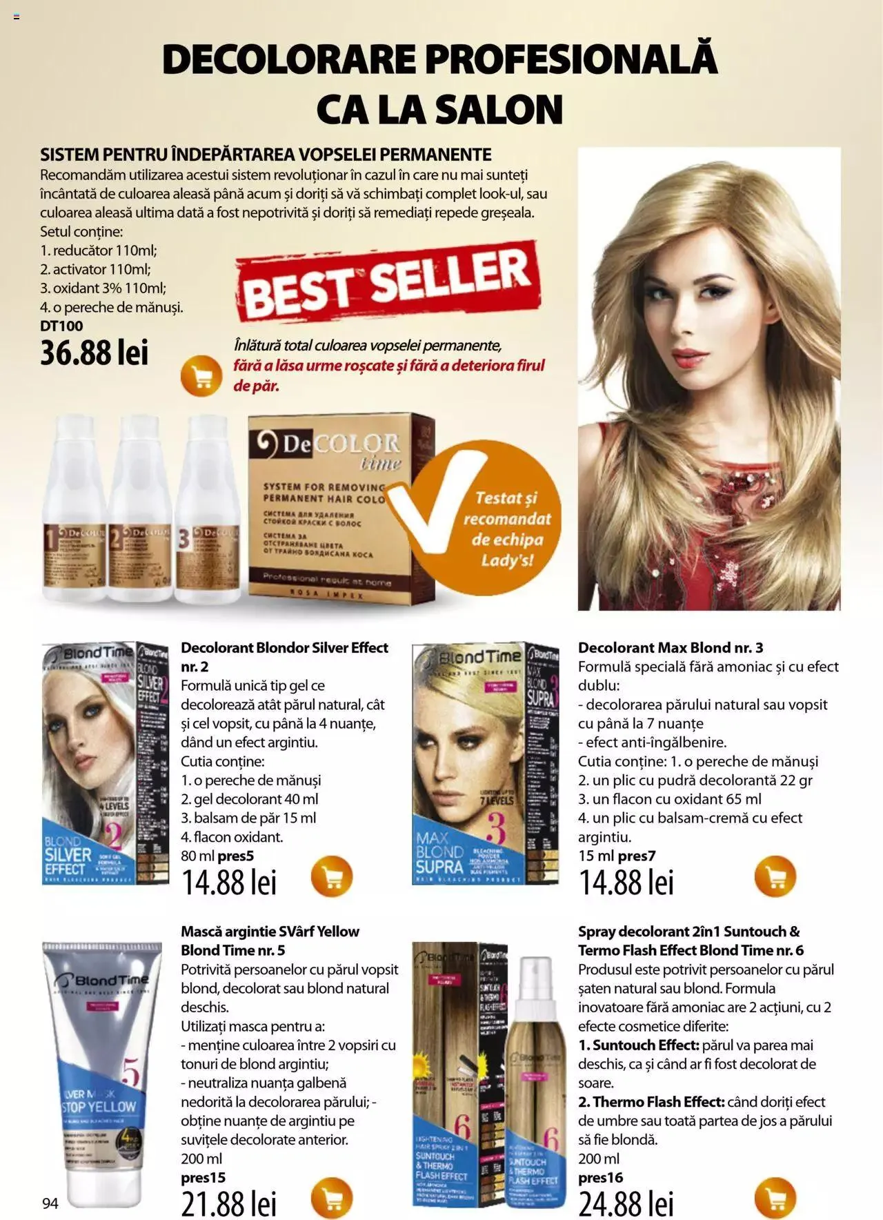 Catalog Catalog Lady’s de la 24 august până la 31 decembrie 2023 - Revista Pagina 94