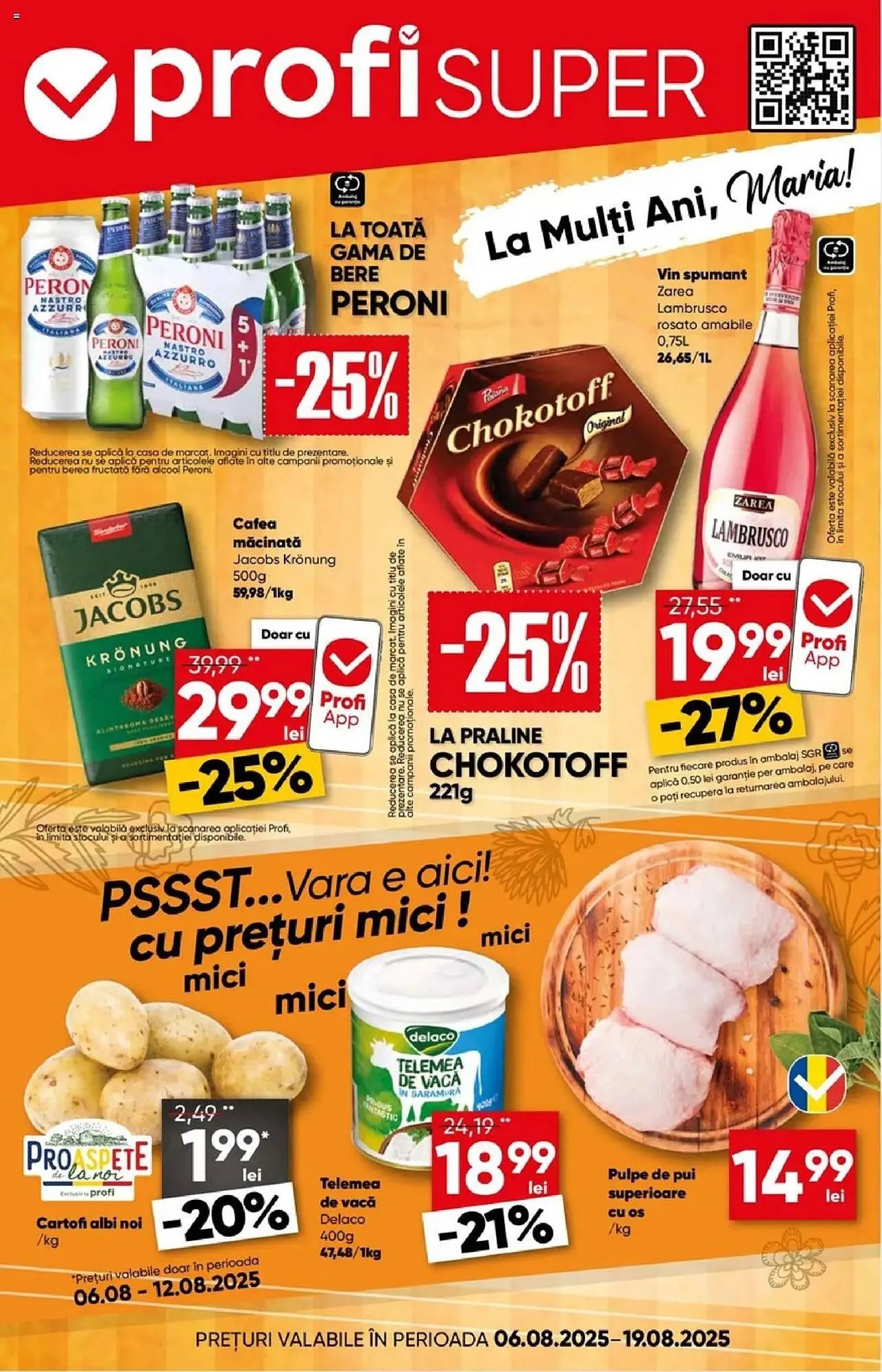 Catalog Catalog PROFI de la 5 august până la 19 august 2025 - Revista Pagina 1