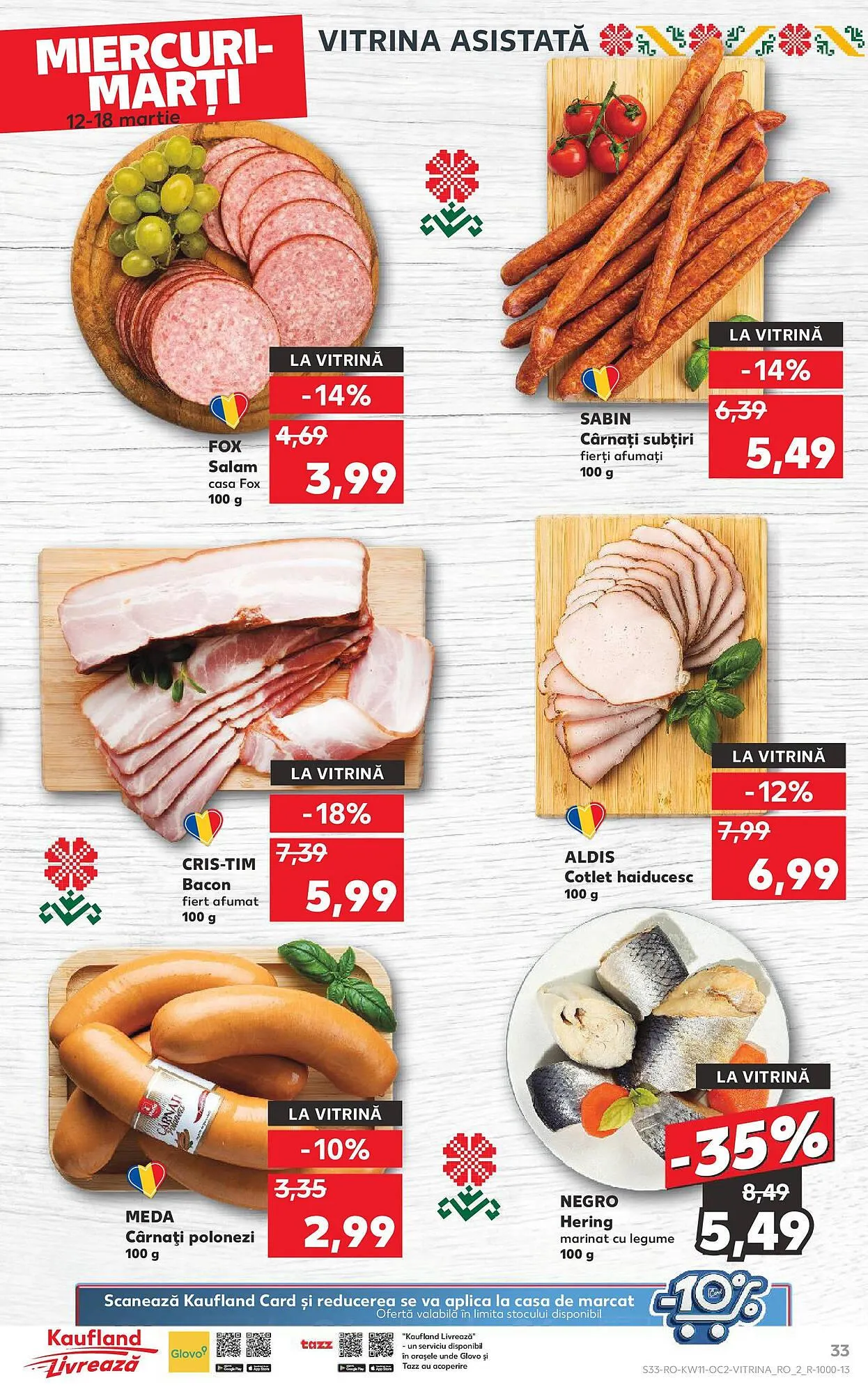 Catalog Catalog Kaufland de la 12 martie până la 18 martie 2025 - Revista Pagina 33
