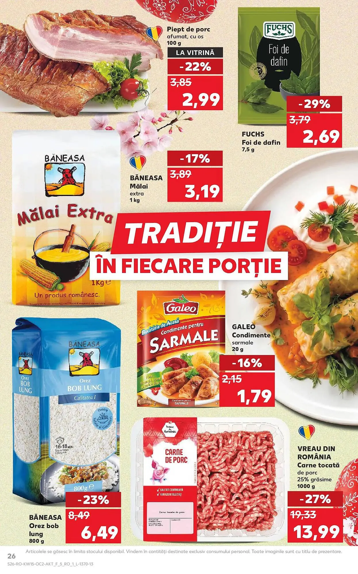 Catalog Catalog Kaufland de la 8 aprilie până la 14 aprilie 2026 - Revista Pagina 26