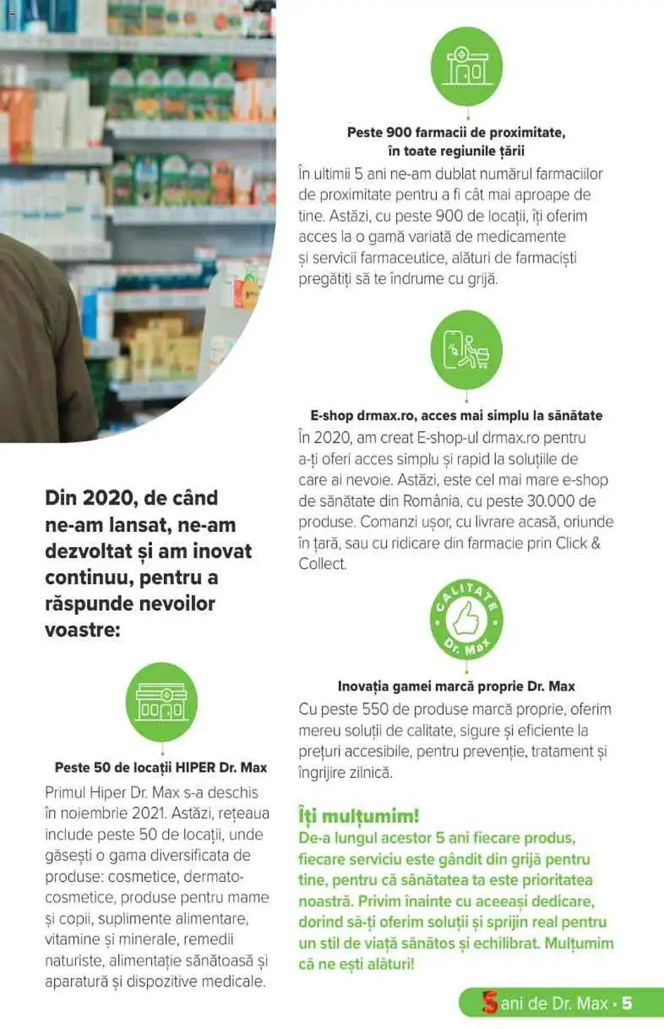 Catalog Catalog Dr.Max de la 1 martie până la 31 mai 2025 - Revista Pagina 5