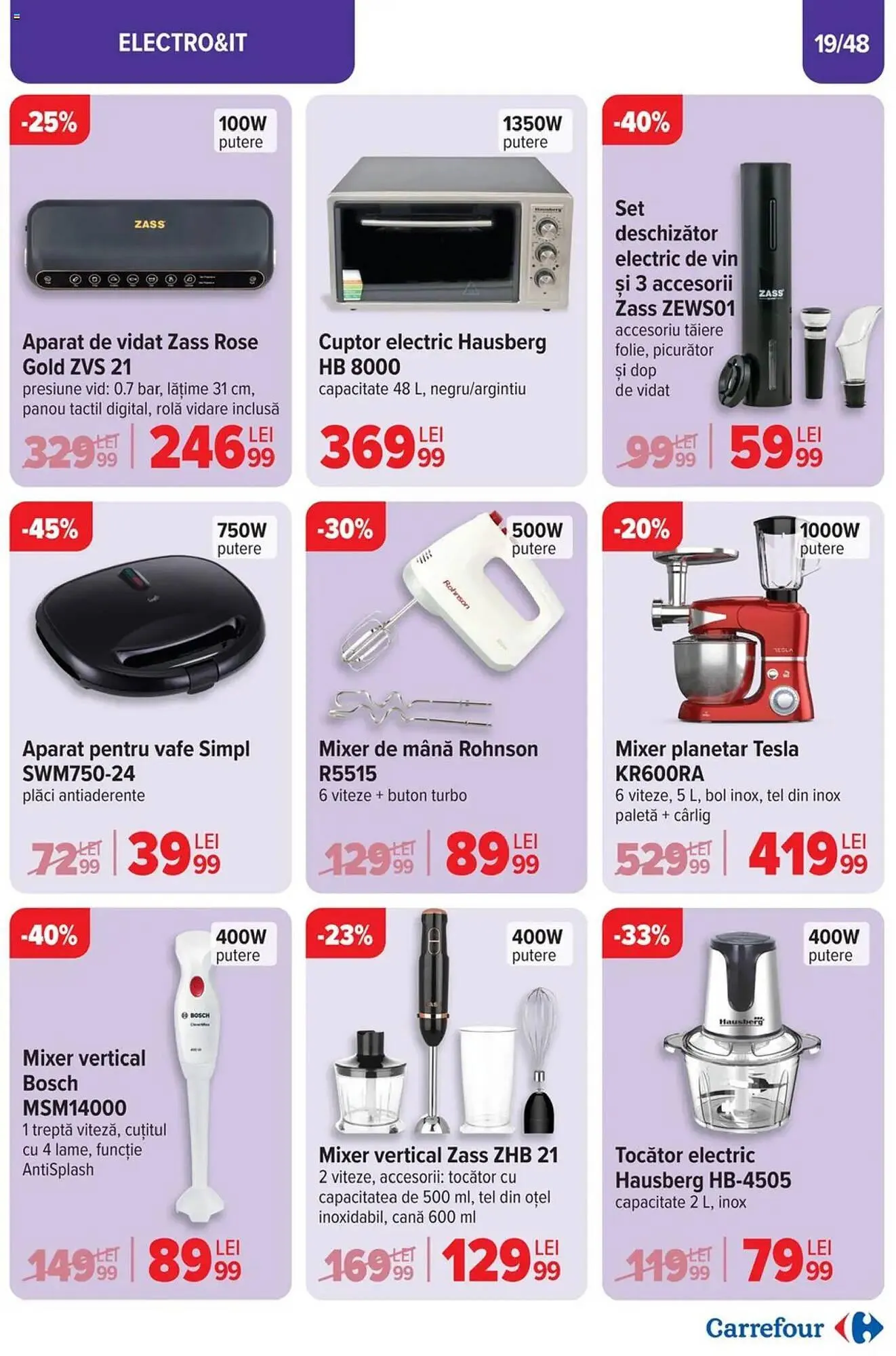 Catalog Catalog Carrefour de la 2 aprilie până la 22 aprilie 2025 - Revista Pagina 19