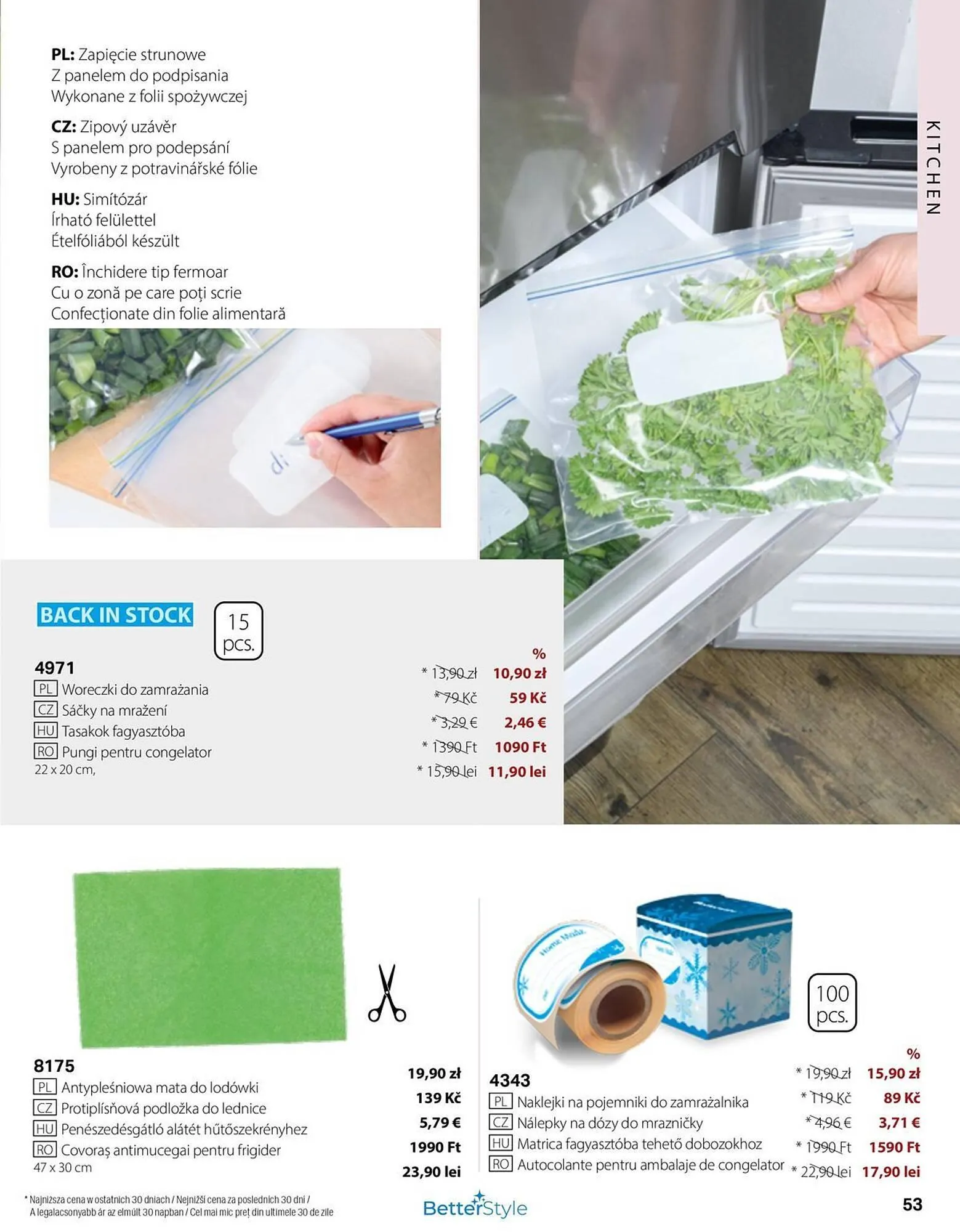 Catalog Catalog BetterStyle de la 1 aprilie până la 30 aprilie 2025 - Revista Pagina 53