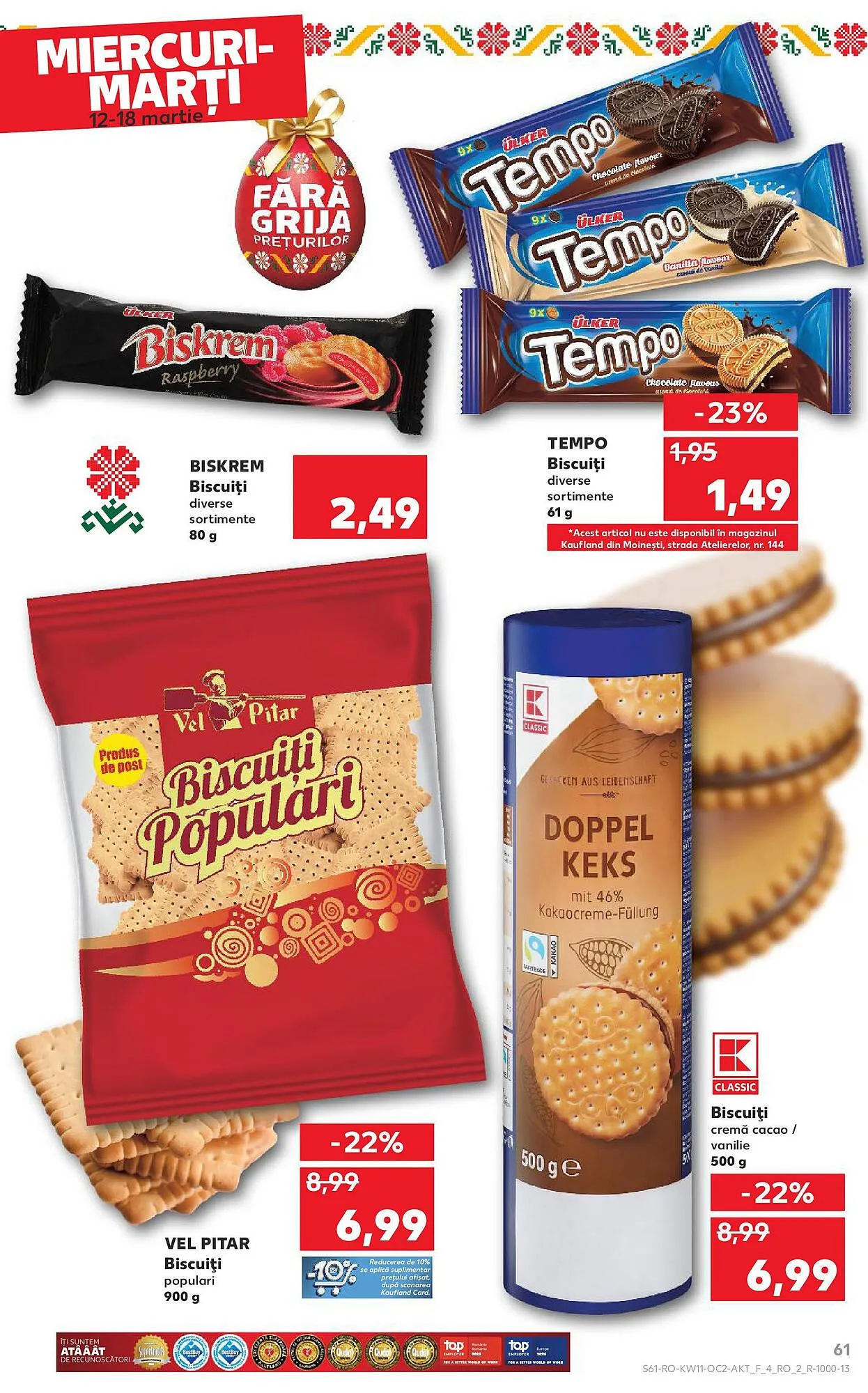 Catalog Catalog Kaufland de la 12 martie până la 18 martie 2025 - Revista Pagina 61