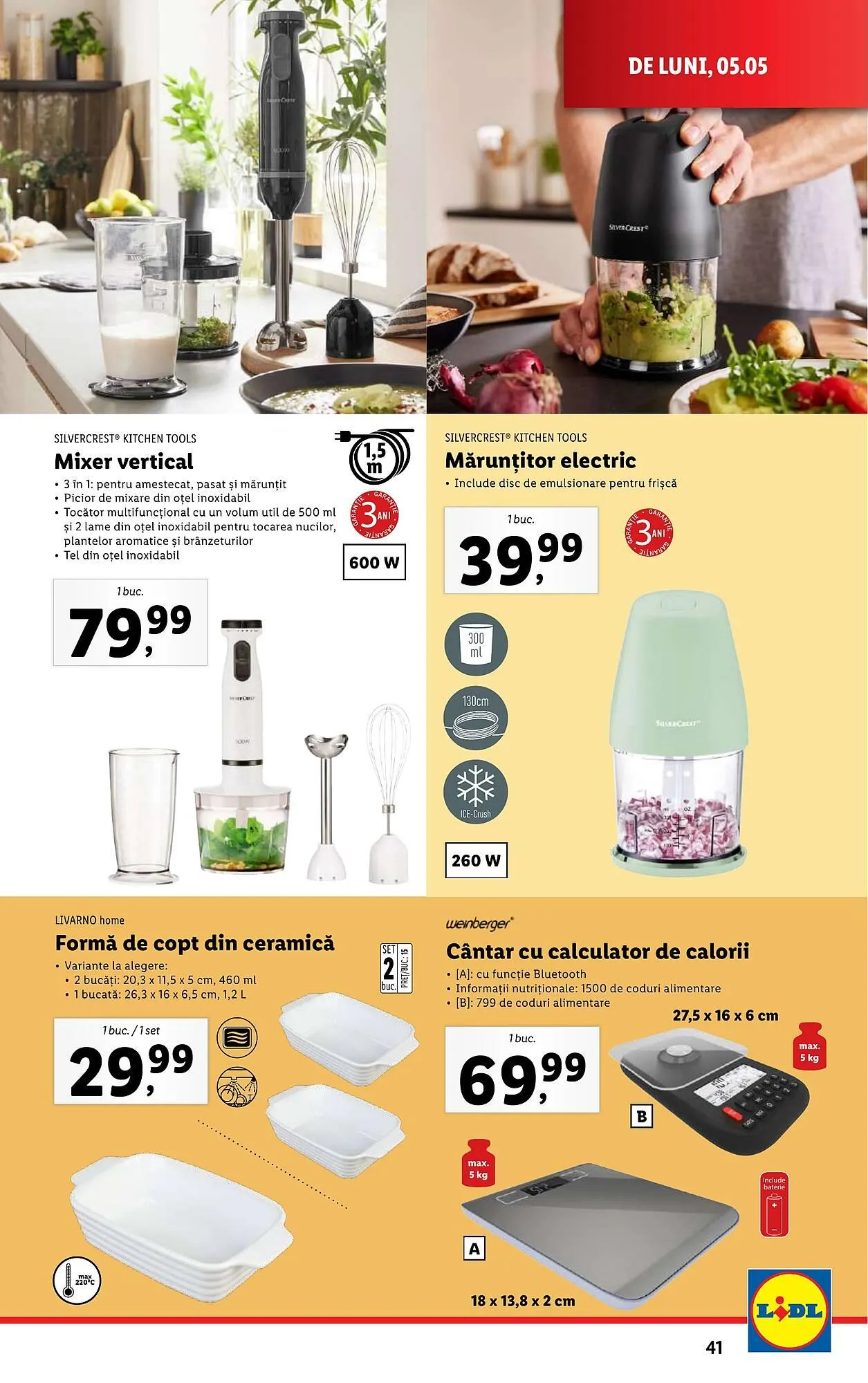 Catalog Catalog Lidl de la 5 mai până la 11 mai 2025 - Revista Pagina 41
