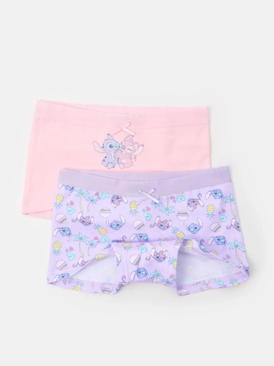 Set de 2 perechi de chiloți Stitch