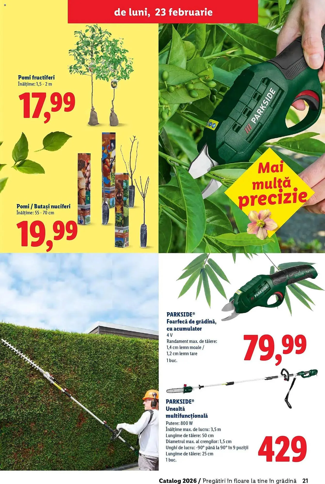 Catalog Catalog Lidl de la 18 februarie până la 5 aprilie 2026 - Revista Pagina 21