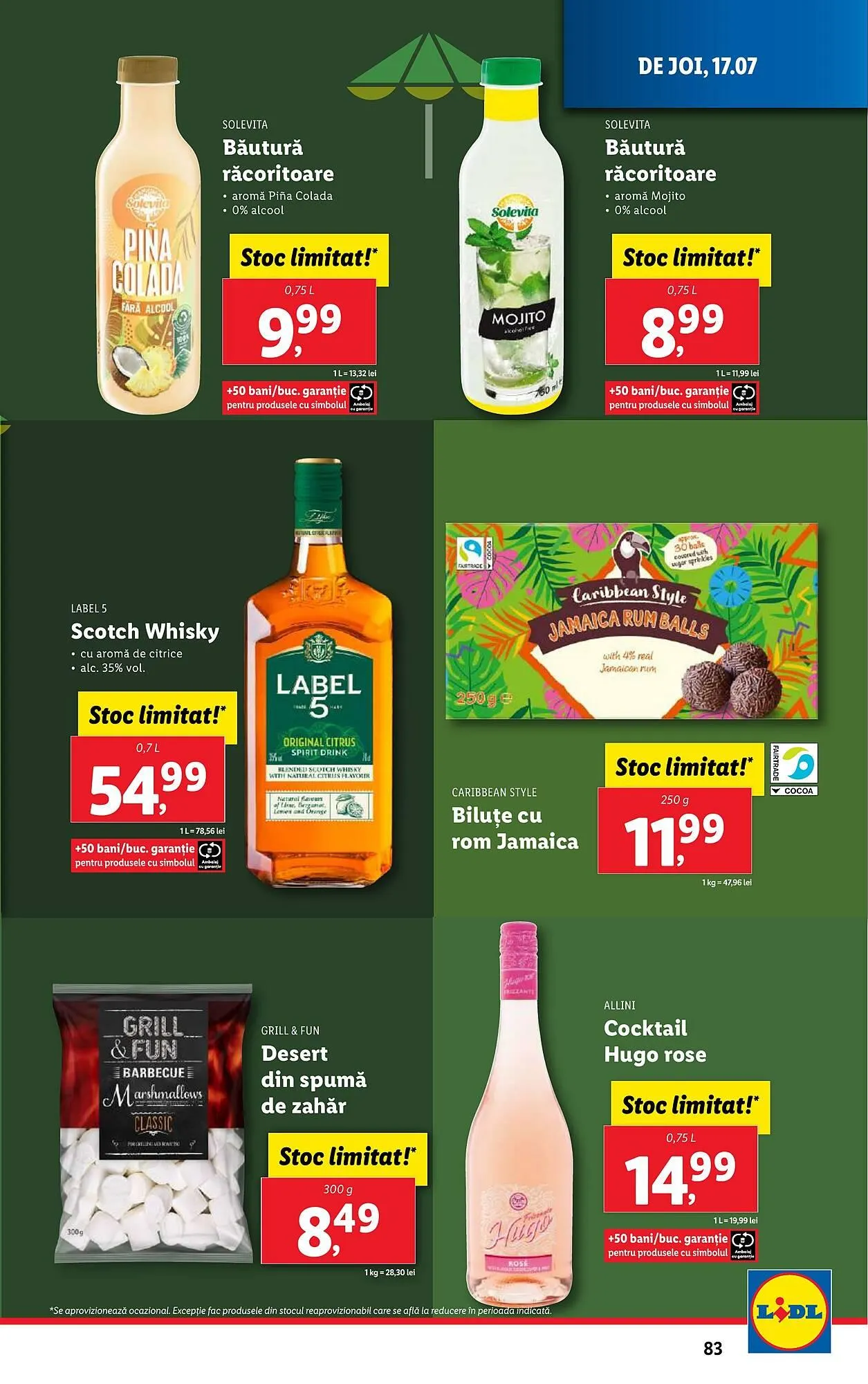 Catalog Catalog Lidl de la 14 iulie până la 20 iulie 2025 - Revista Pagina 83