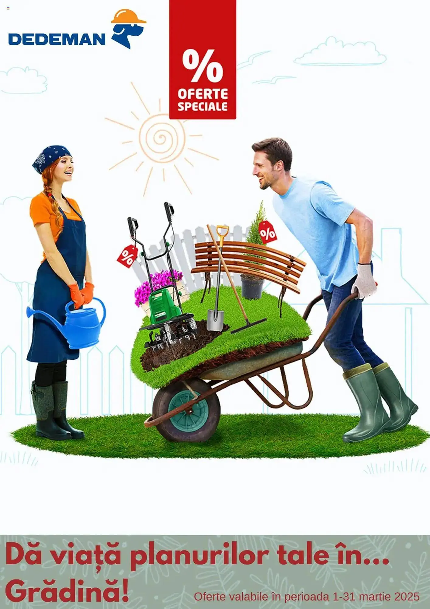 Catalog Catalog Dedeman de la 1 martie până la 31 martie 2025 - Revista Pagina 1