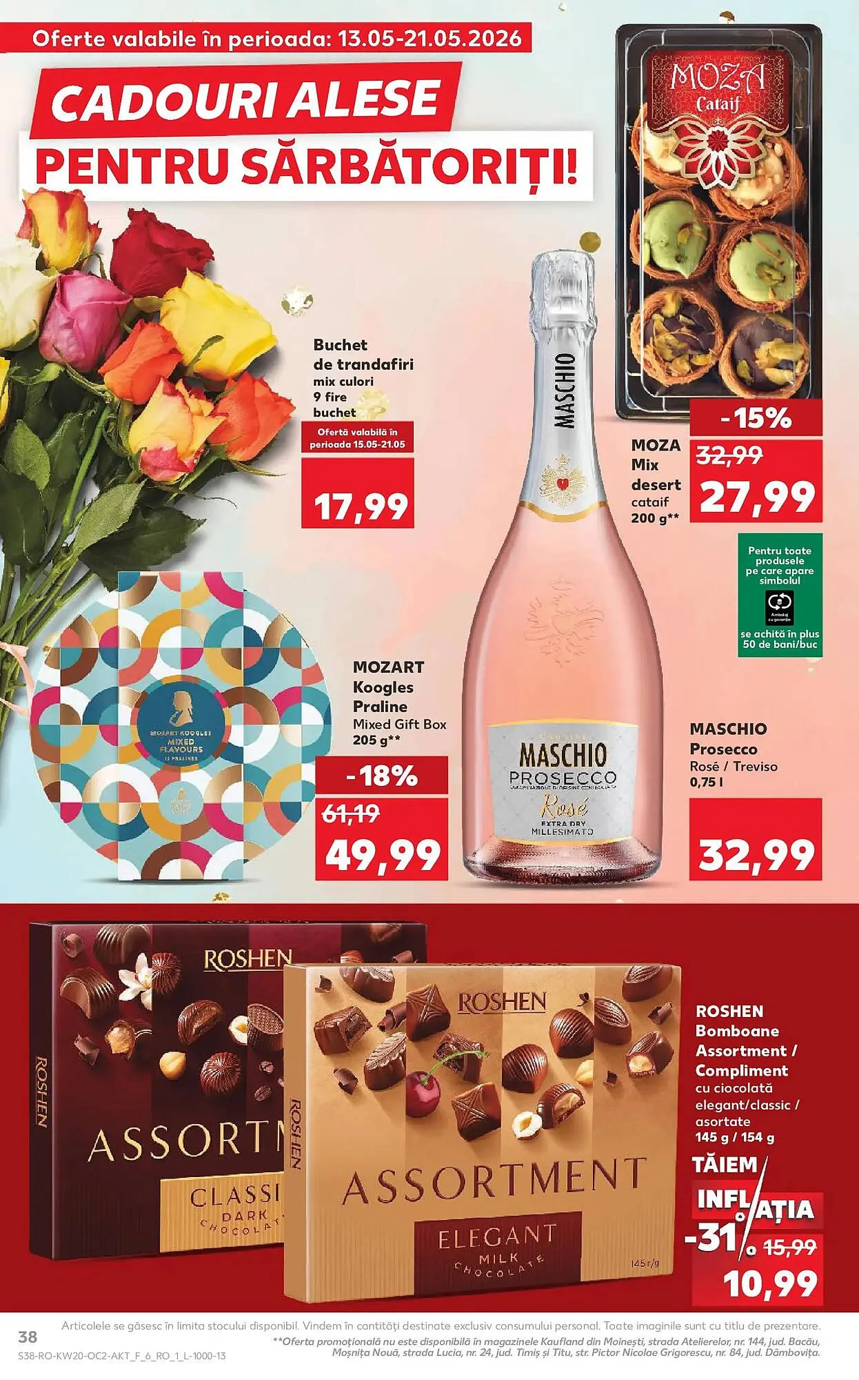 Catalog Catalog Kaufland de la 13 mai până la 19 mai 2026 - Revista Pagina 38