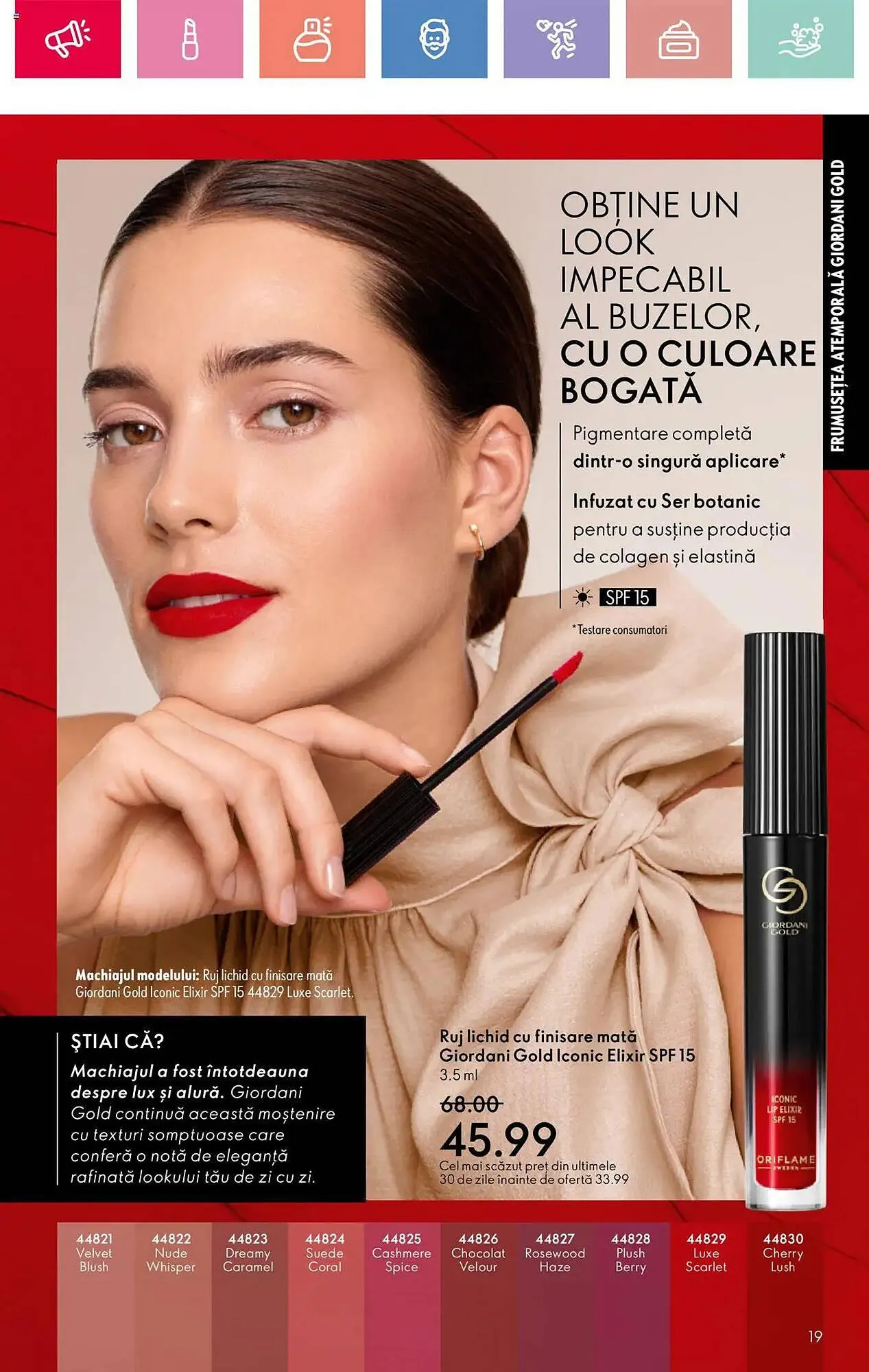 Catalog Catalog Oriflame de la 13 aprilie până la 3 mai 2025 - Revista Pagina 19