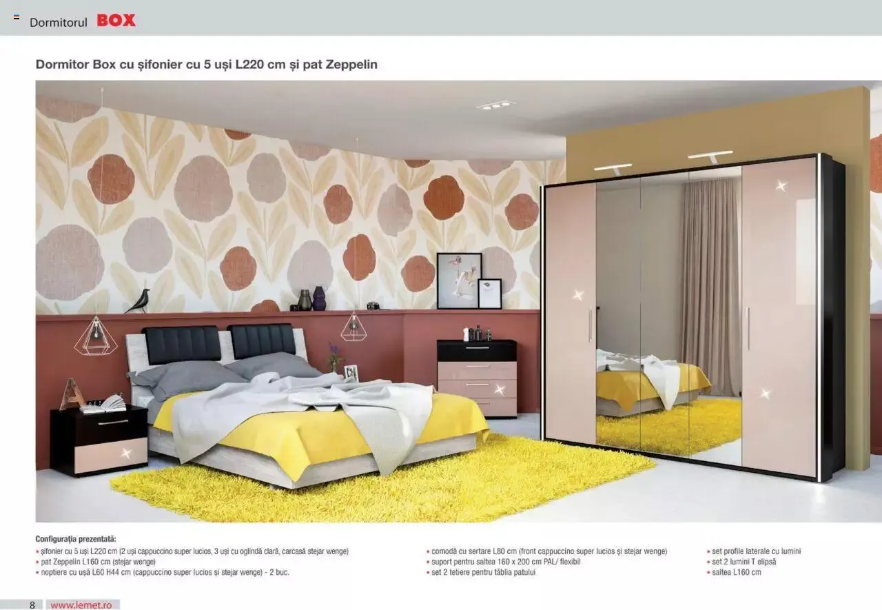 Catalog Lem’s catalog - Dormitor Box de la 1 septembrie până la 31 decembrie 2023 - Revista Pagina 8