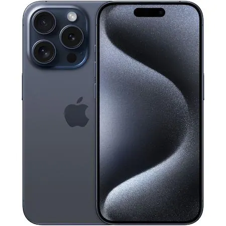 Telefon mobil Apple iPhone 15 Pro, 1TB, 5G, Blue Titanium