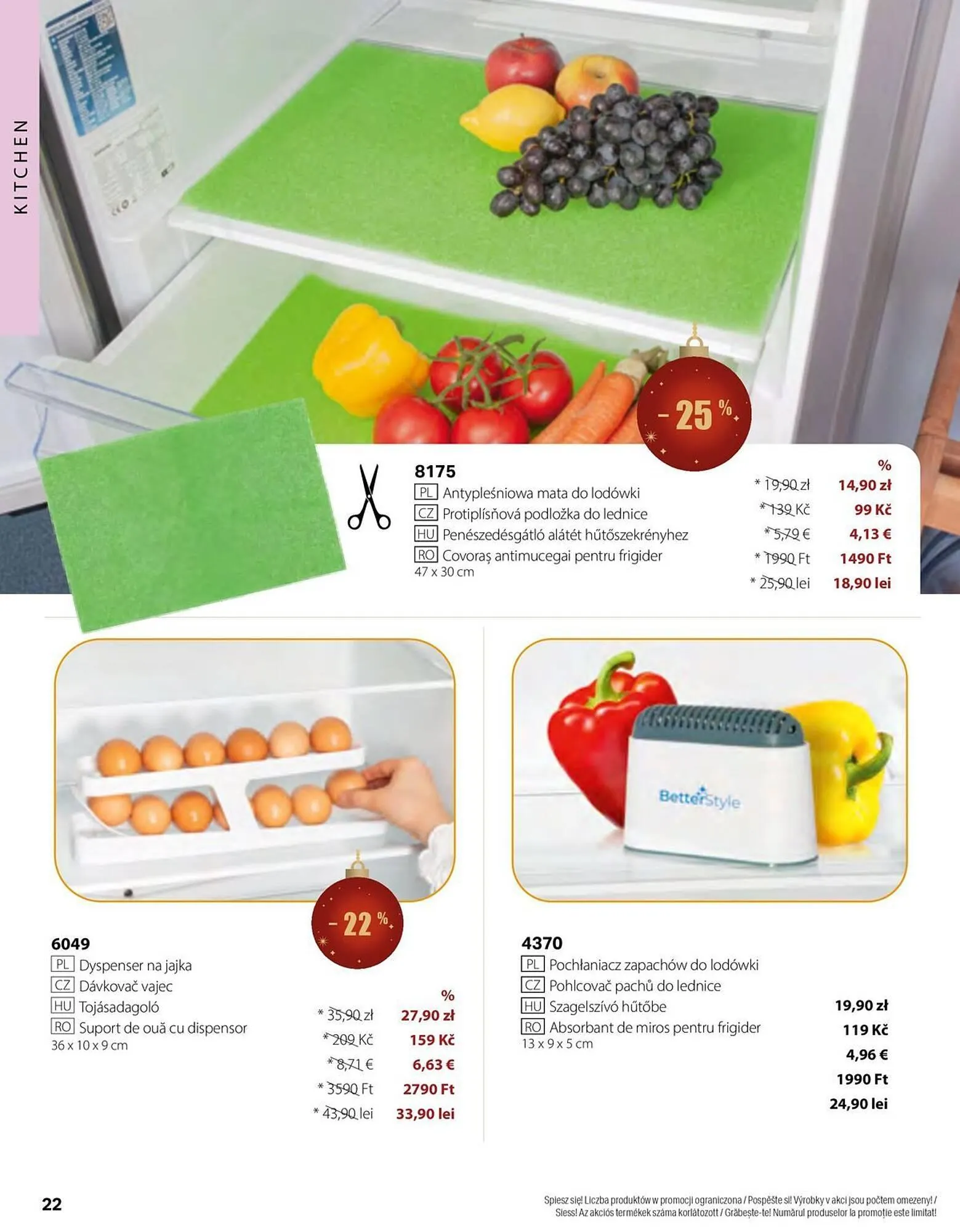 Catalog Catalog BetterStyle de la 3 decembrie până la 31 decembrie 2025 - Revista Pagina 22