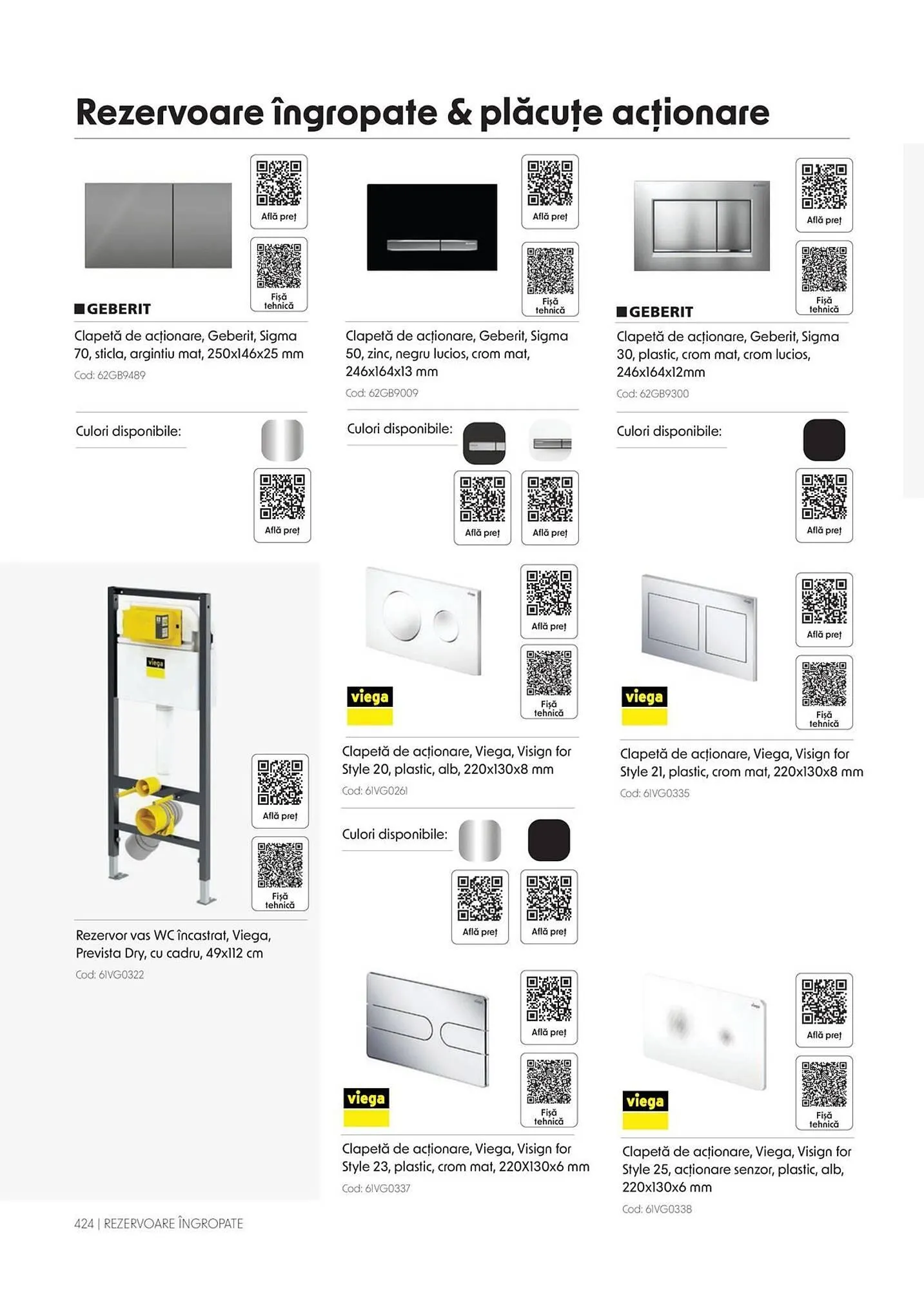 Catalog Catalog Romstal de la 1 aprilie până la 31 decembrie 2026 - Revista Pagina 424