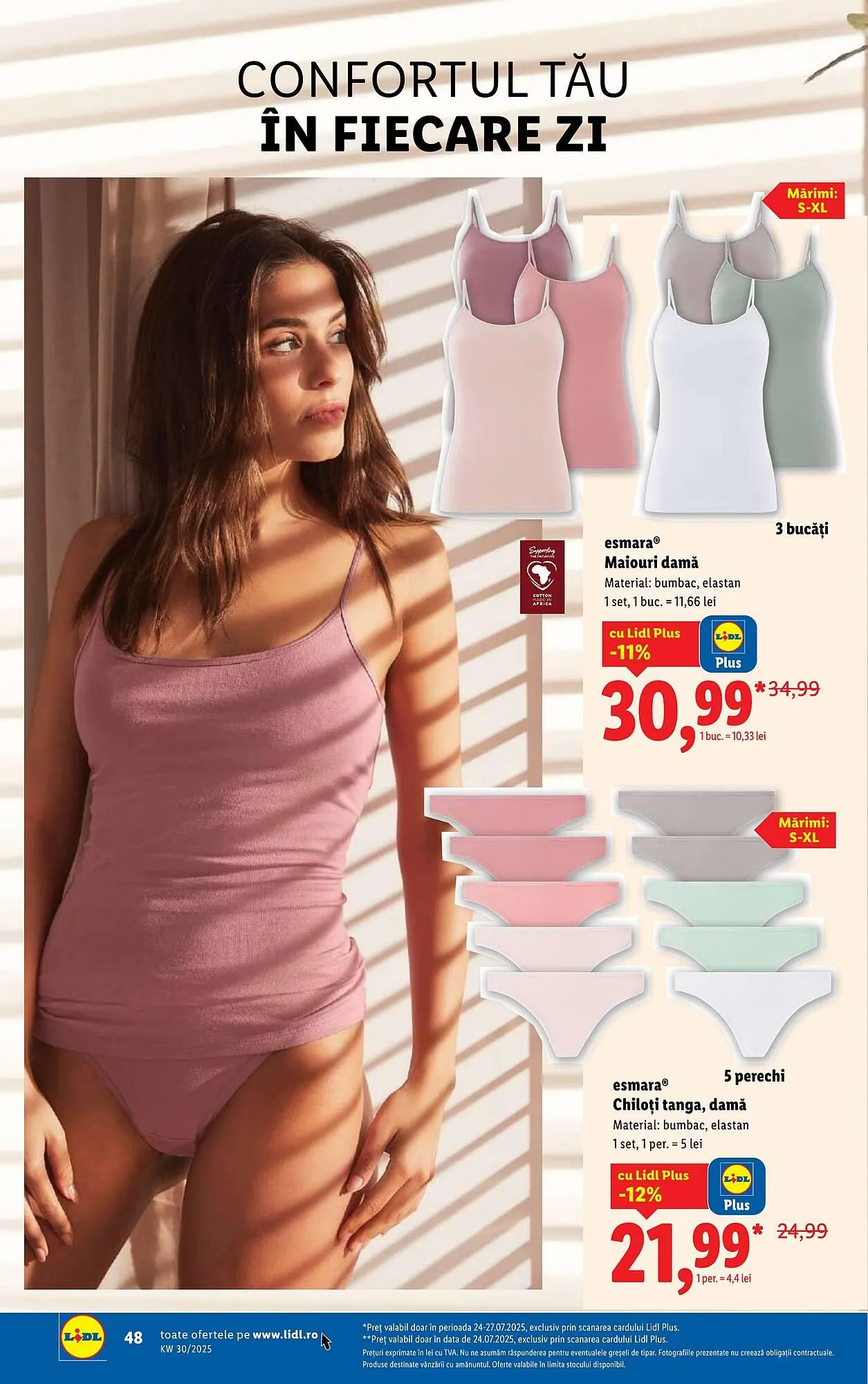 Catalog Catalog Lidl de la 21 iulie până la 27 iulie 2025 - Revista Pagina 48