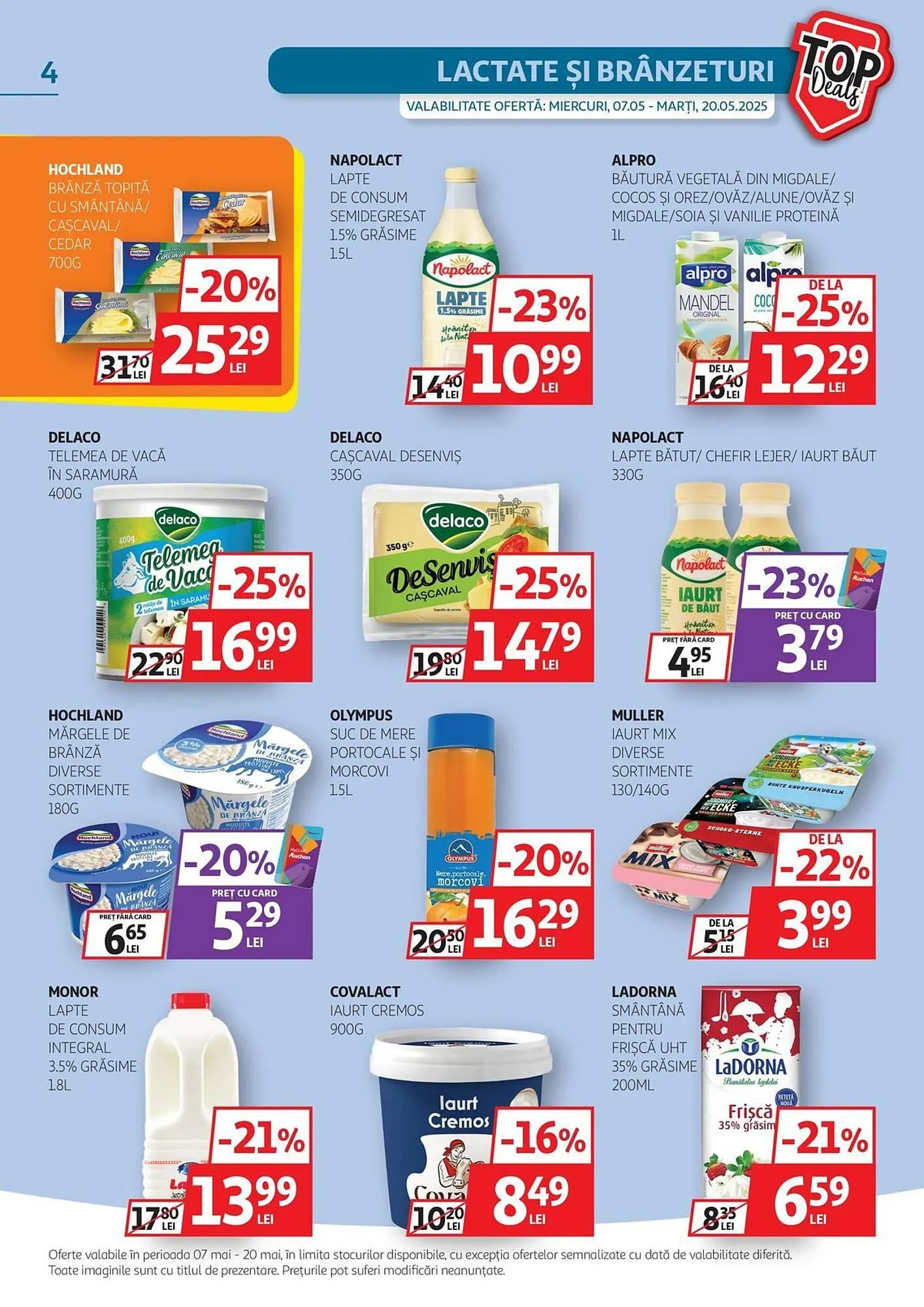 Catalog Catalog Auchan de la 7 mai până la 20 mai 2025 - Revista Pagina 4