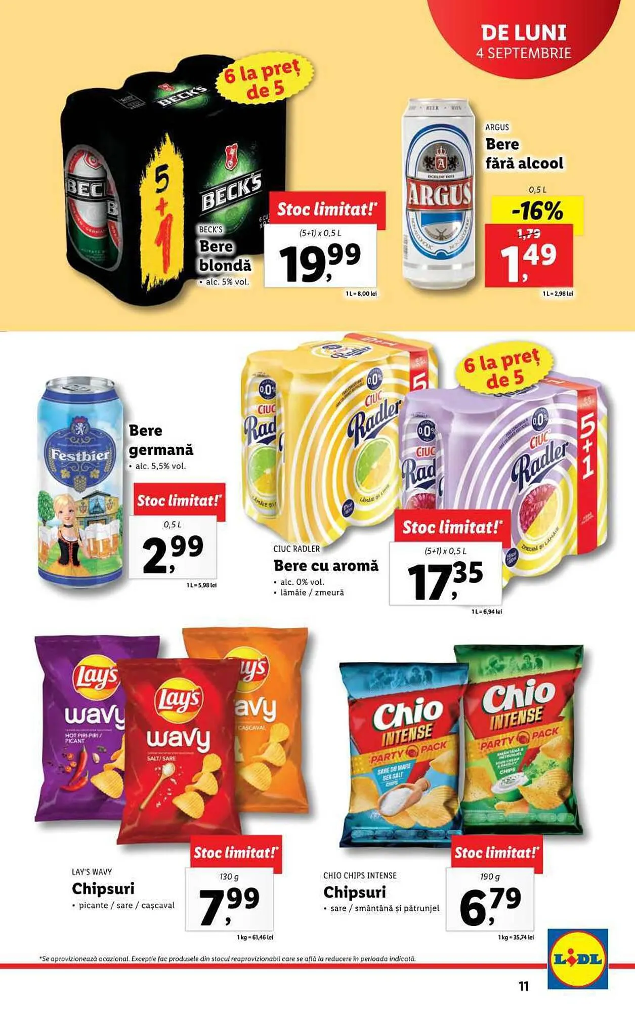 Catalog Lidl catalog de la 4 septembrie până la 10 septembrie 2023 - Revista Pagina 11