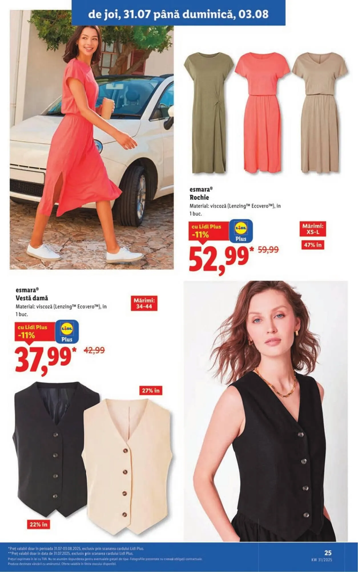 Catalog Catalog Lidl de la 28 iulie până la 3 august 2025 - Revista Pagina 25