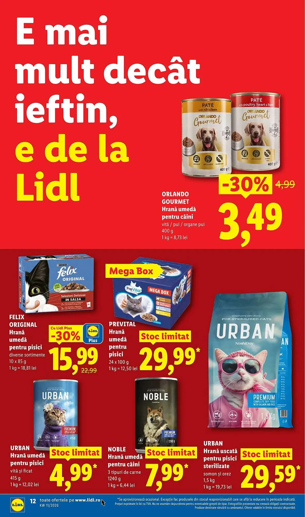 Catalog Catalog Lidl de la 9 martie până la 15 martie 2026 - Revista Pagina 12