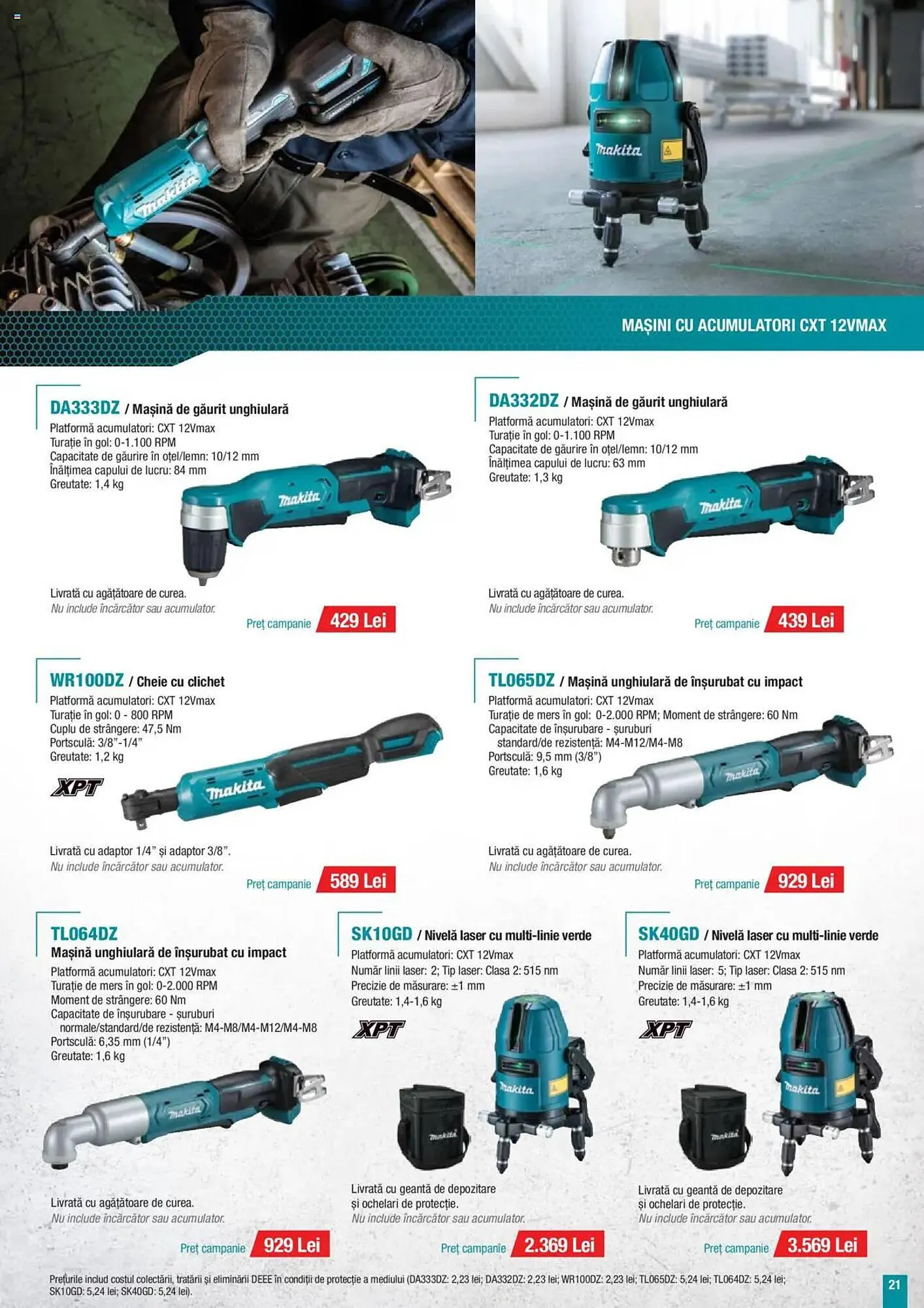 Catalog Catalog Makita de la 8 ianuarie până la 31 martie 2025 - Revista Pagina 53