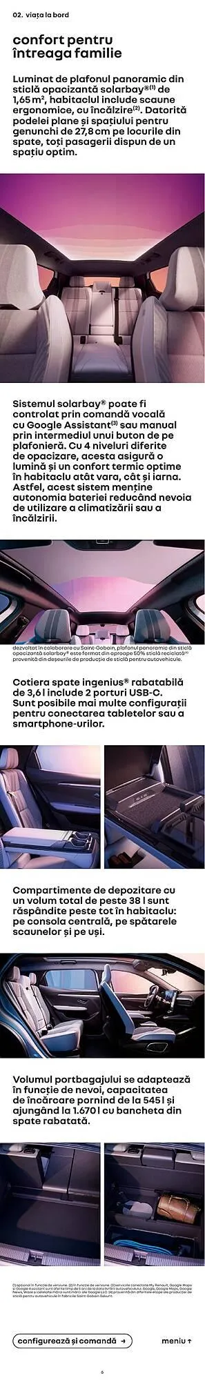 Catalog Catalog Renault Scenic E-Tech de la 11 ianuarie până la 31 decembrie 2024 - Revista Pagina 6