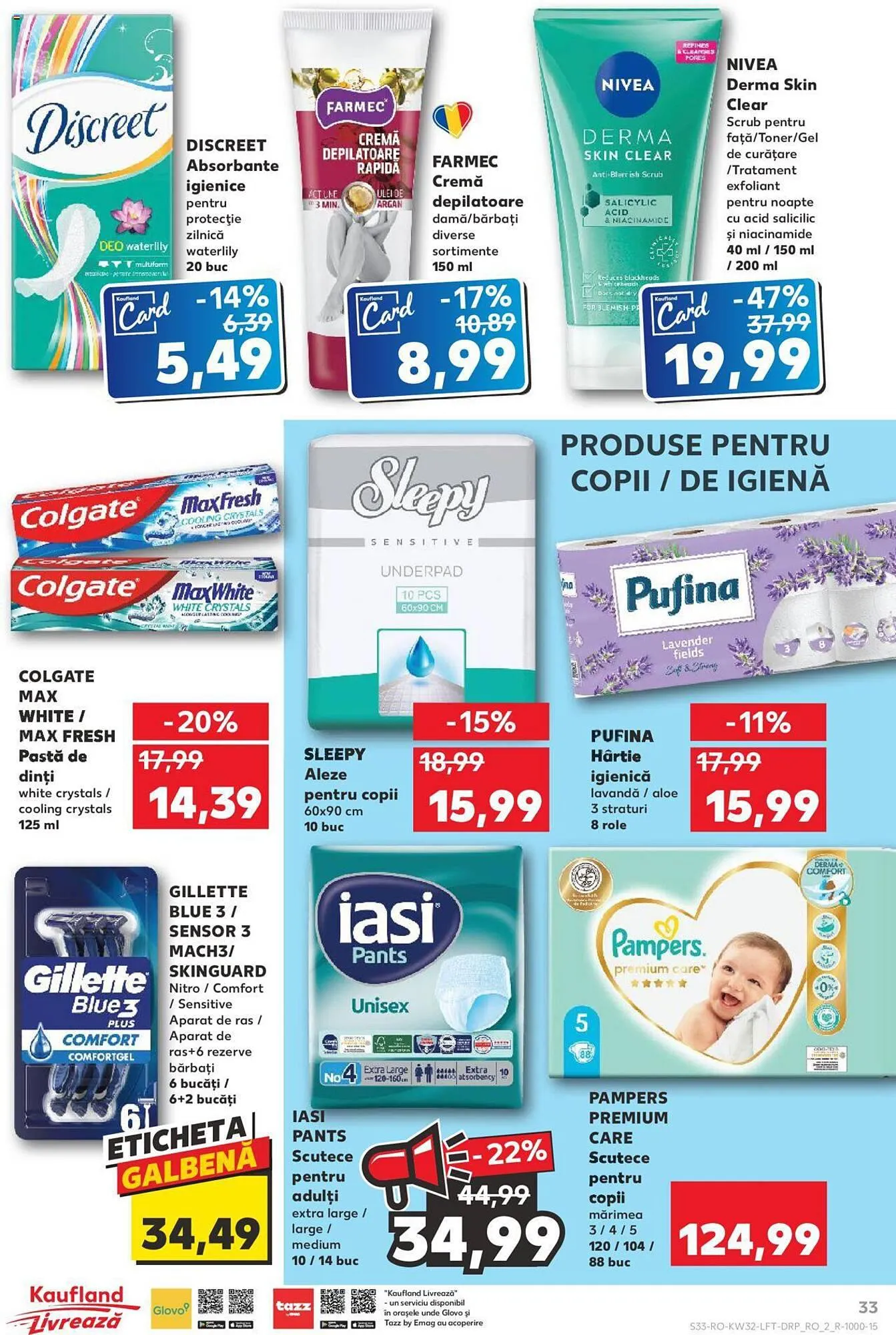 Catalog Kaufland catalog de la 9 august până la 15 august 2023 - Revista Pagina 33