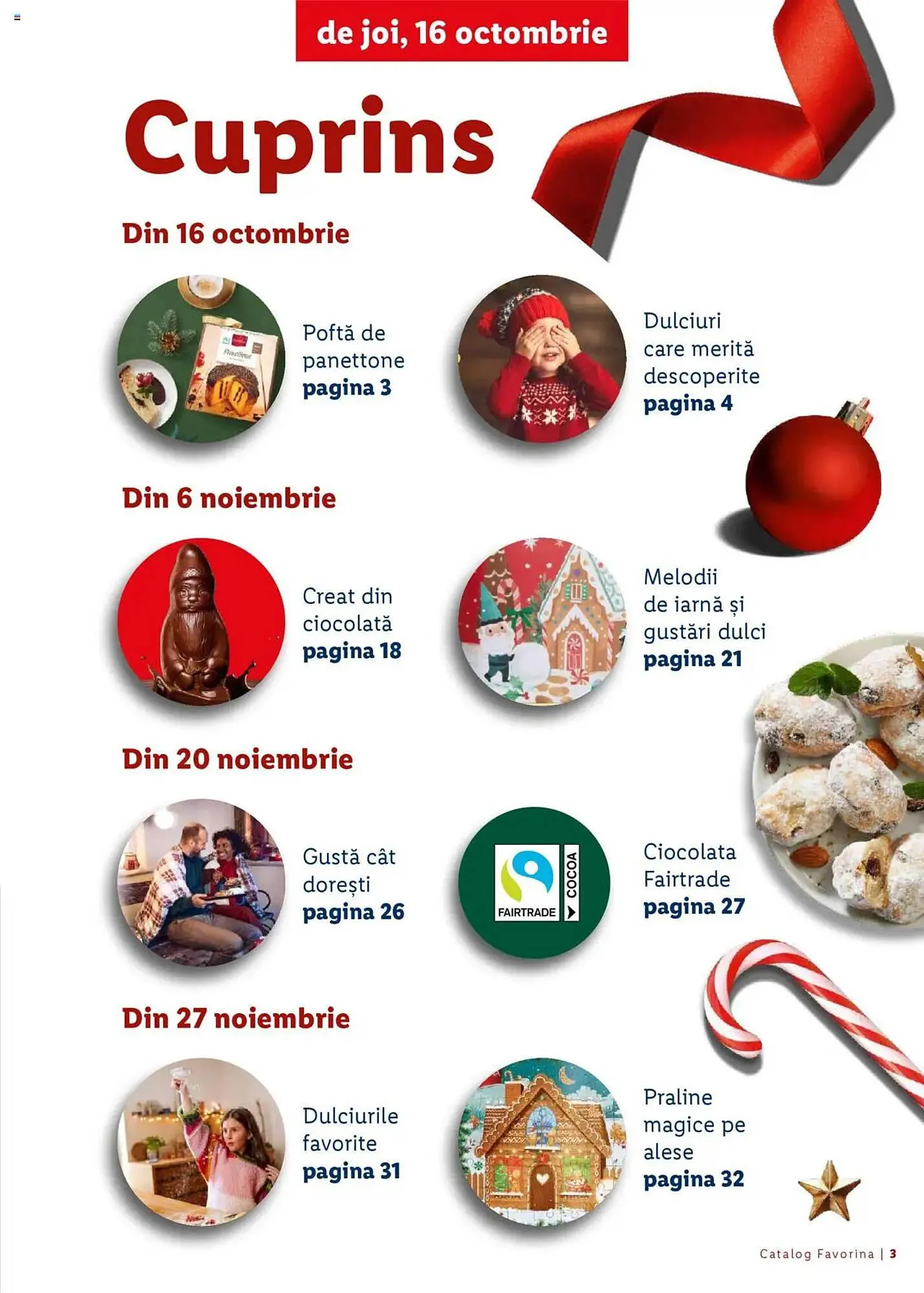 Catalog Catalog Lidl de la 15 octombrie până la 31 decembrie 2025 - Revista Pagina 3